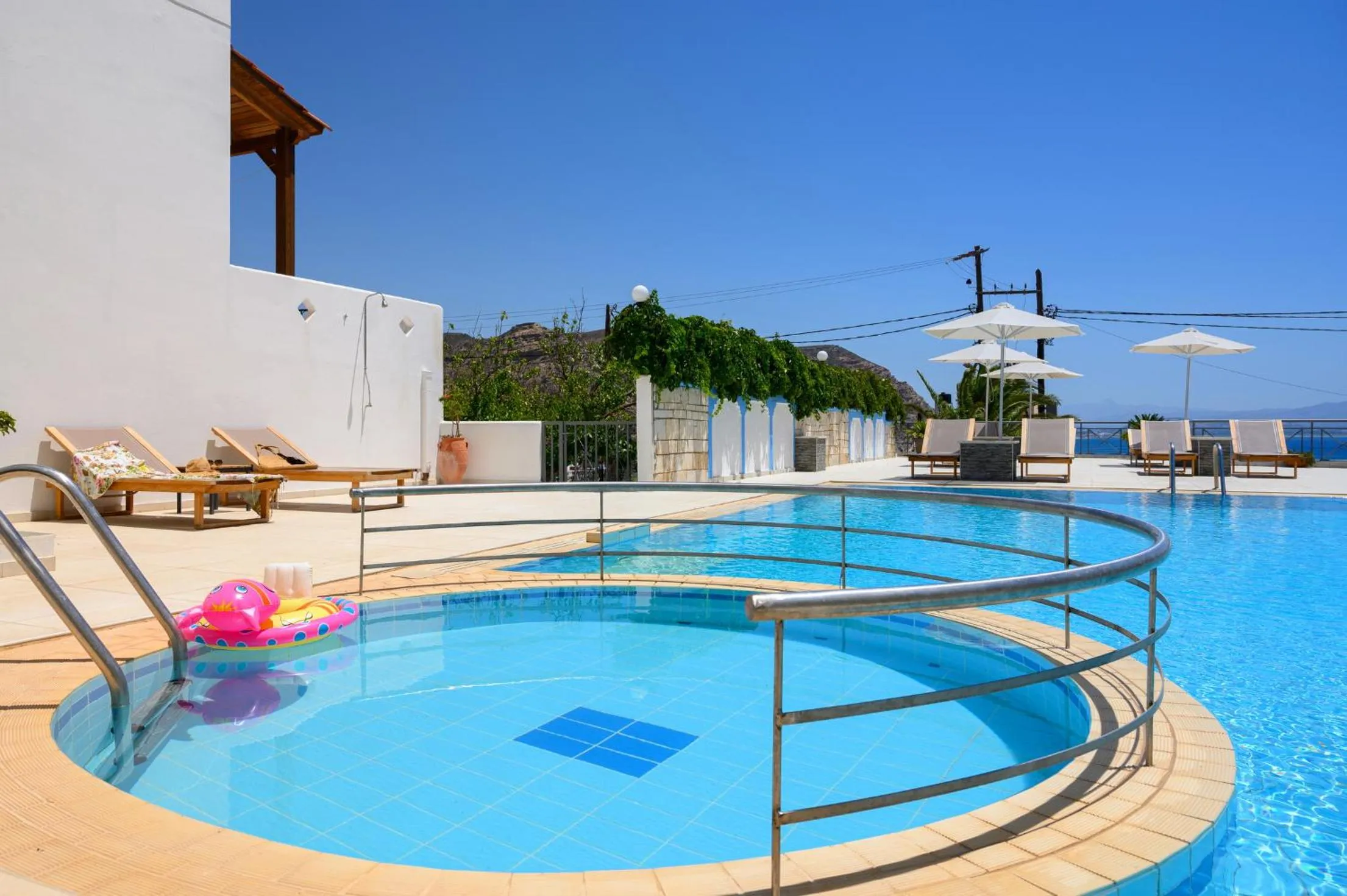 Swimming pool in Adonis Hotel