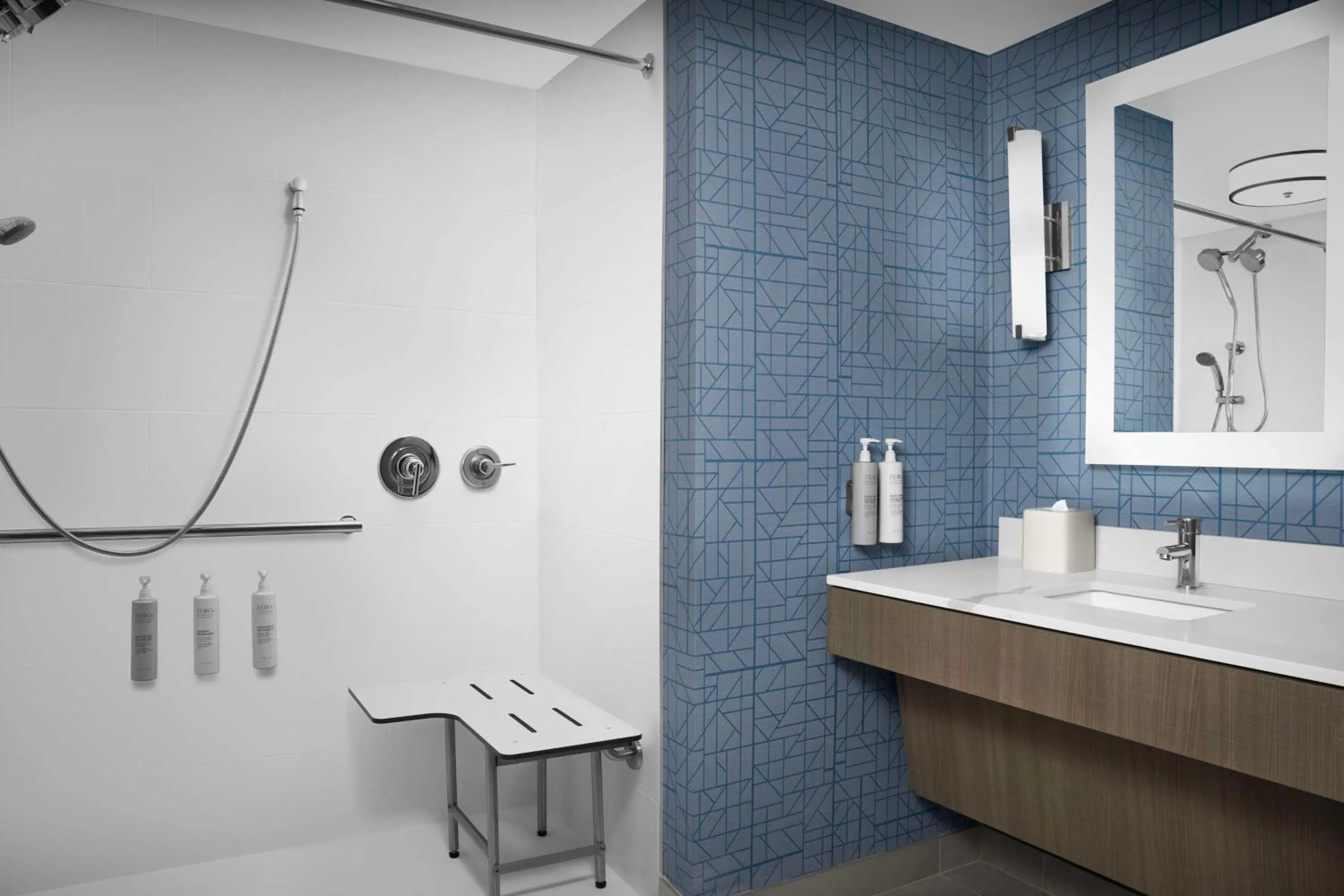 Shower in Homewood Suites by Hilton Jacksonville-Downtown/Southbank