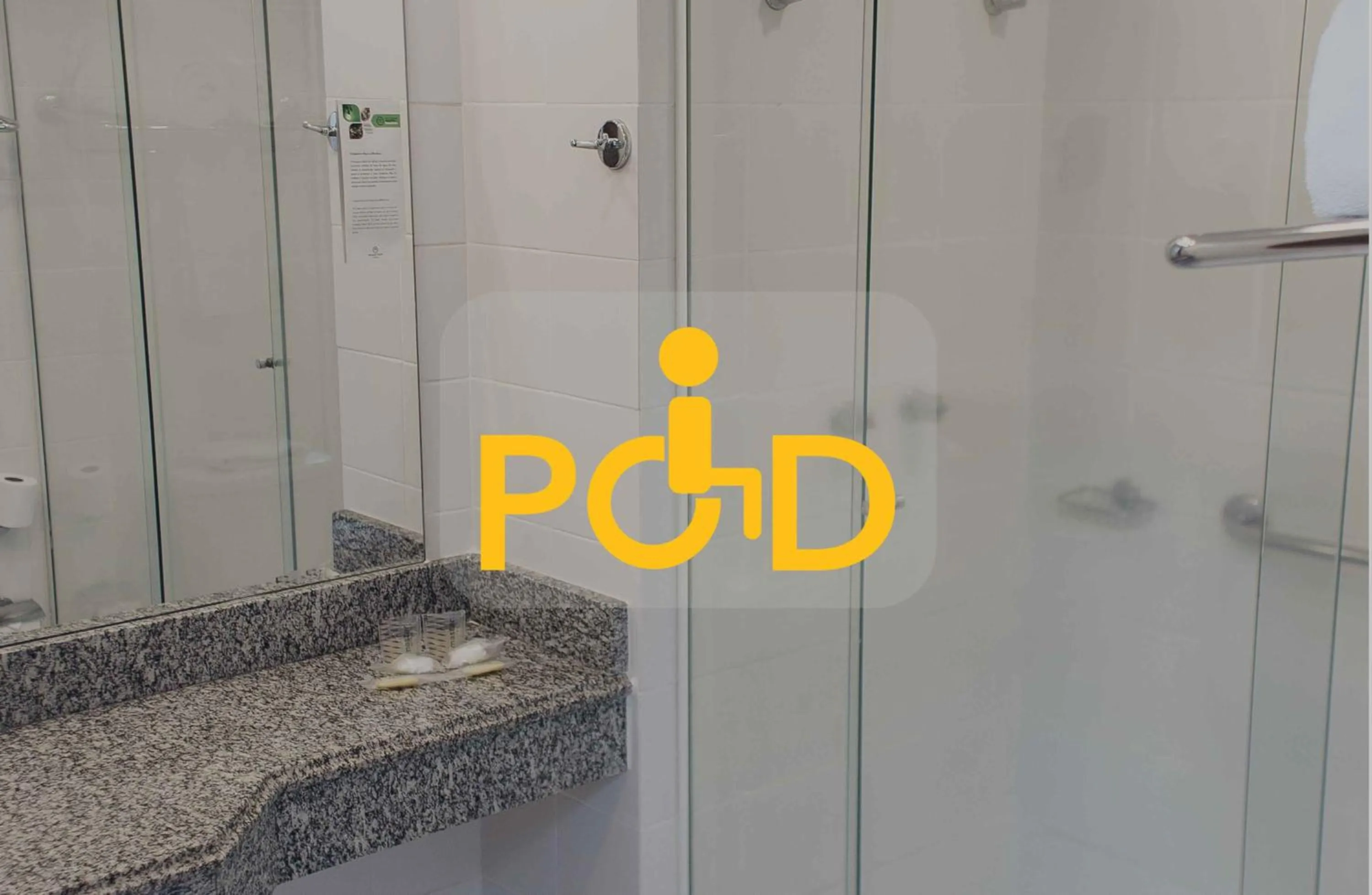 Bathroom in Master Express Alberto Bins - 200 metros do Hospital Santa Casa