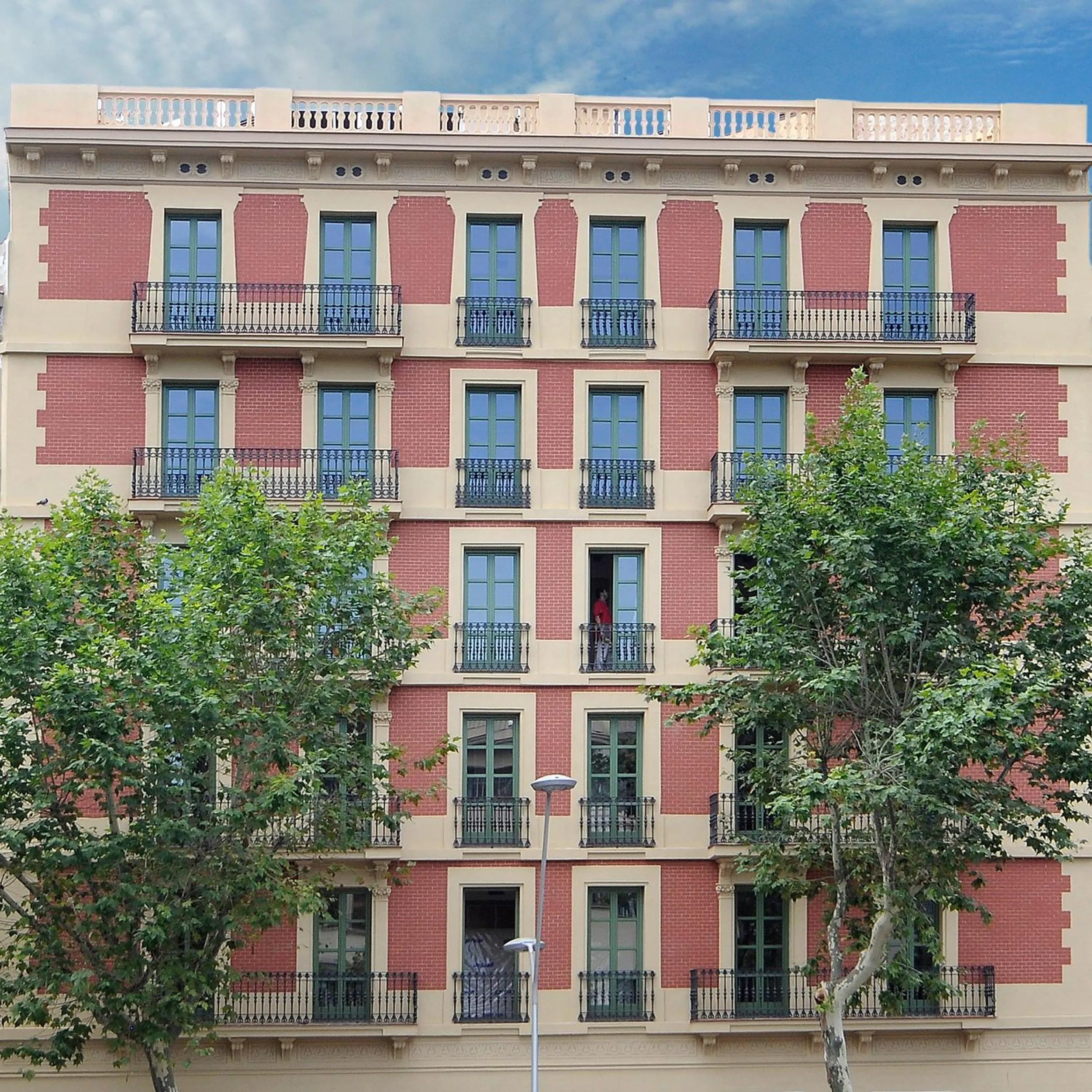 Property building in Apart-Suites Hostemplo