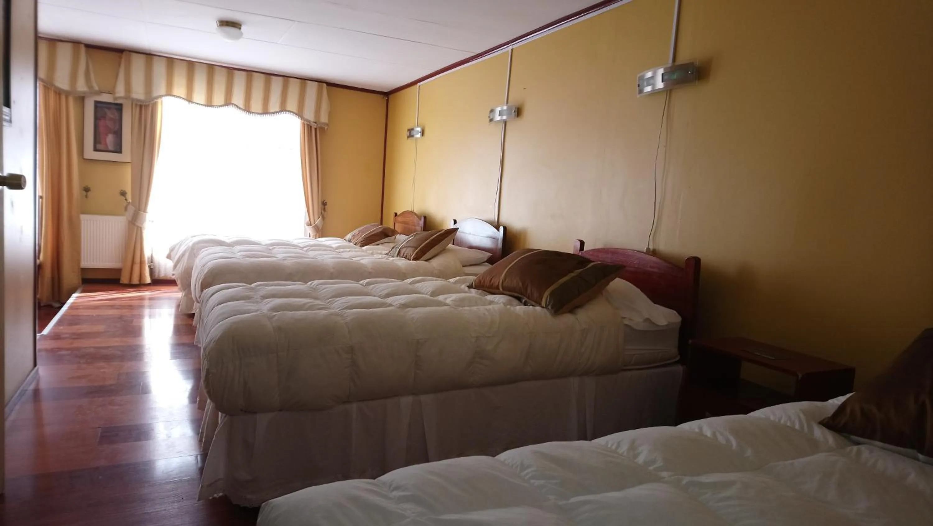 Decorative detail, Bed in Hostal Alcázar
