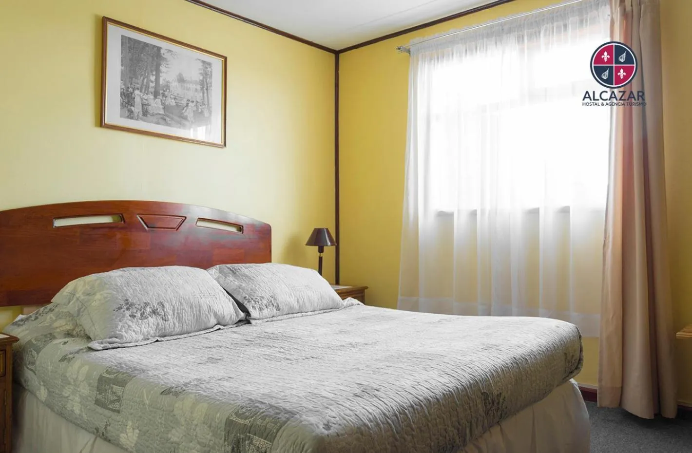 Bedroom, Bed in Hostal Alcázar