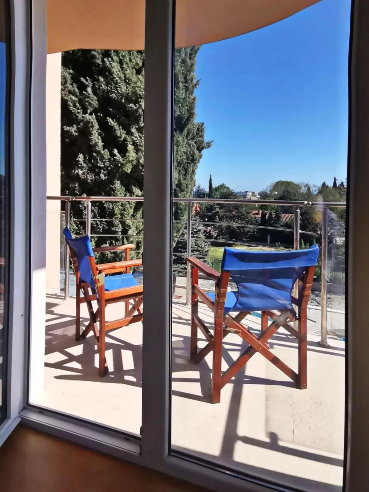 Patio in Twins Palace ApartHotel