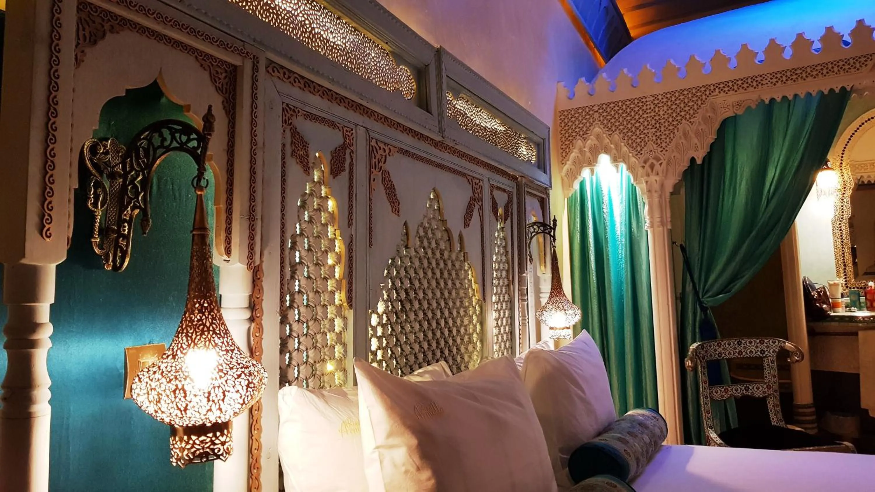 Bed in Riad Armelle