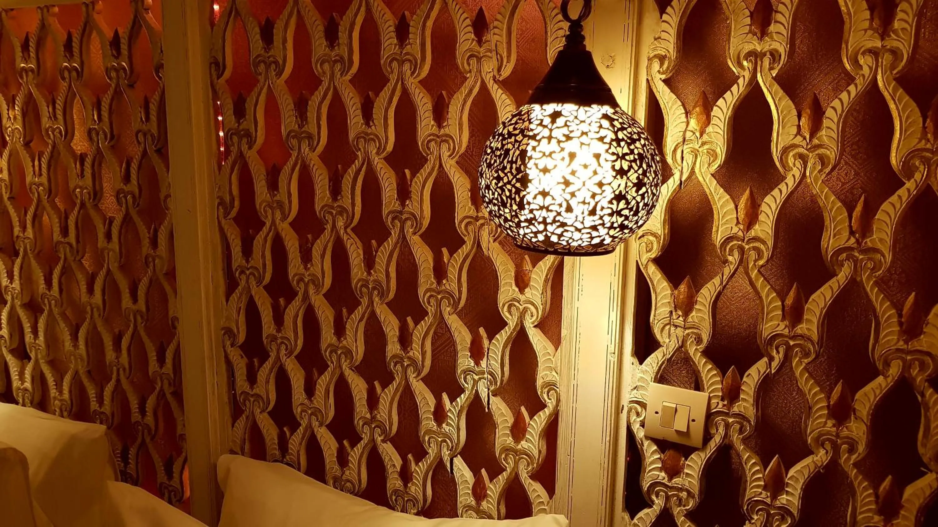 Decorative detail in Riad Armelle