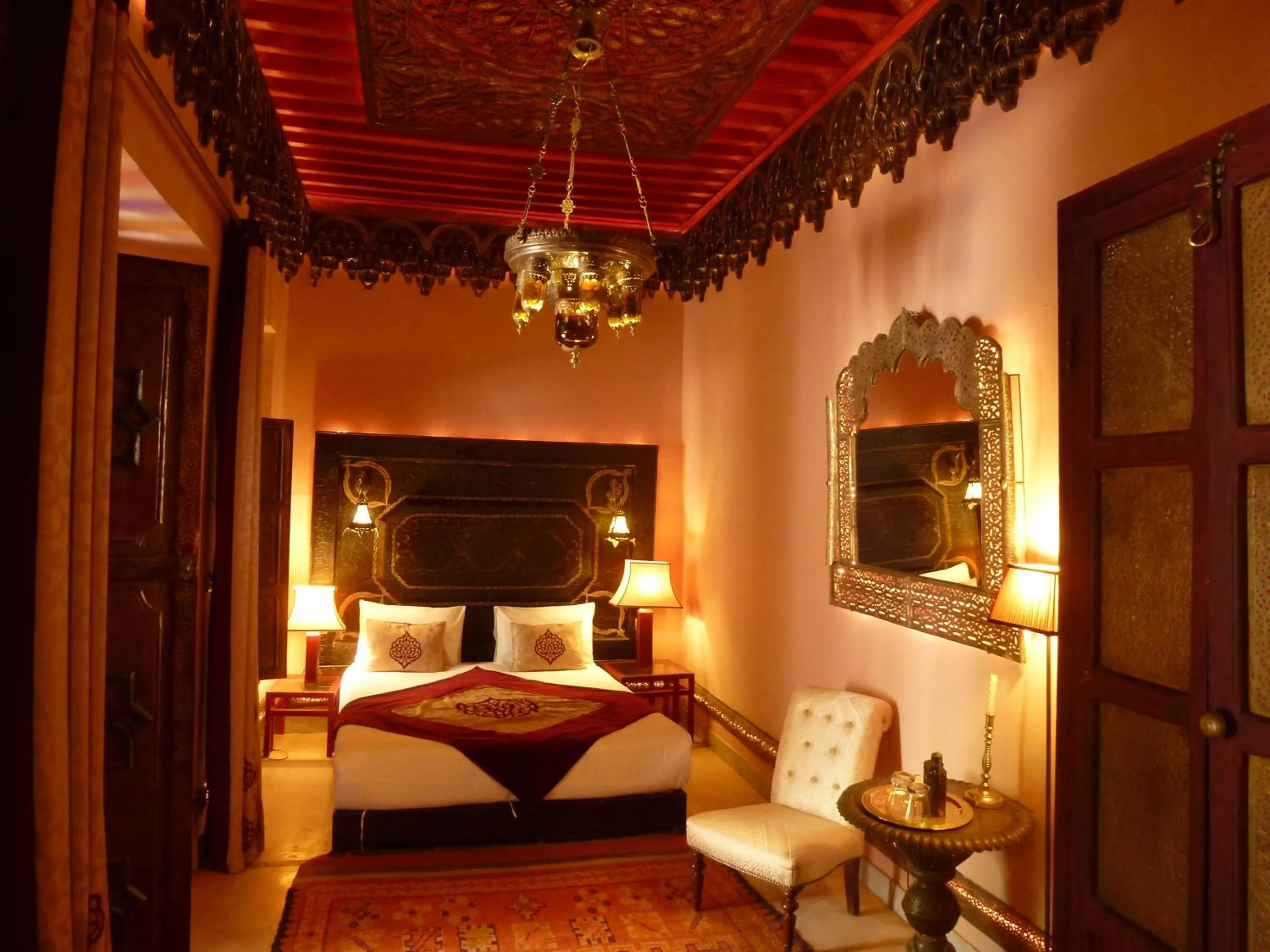 Bed in Riad Armelle