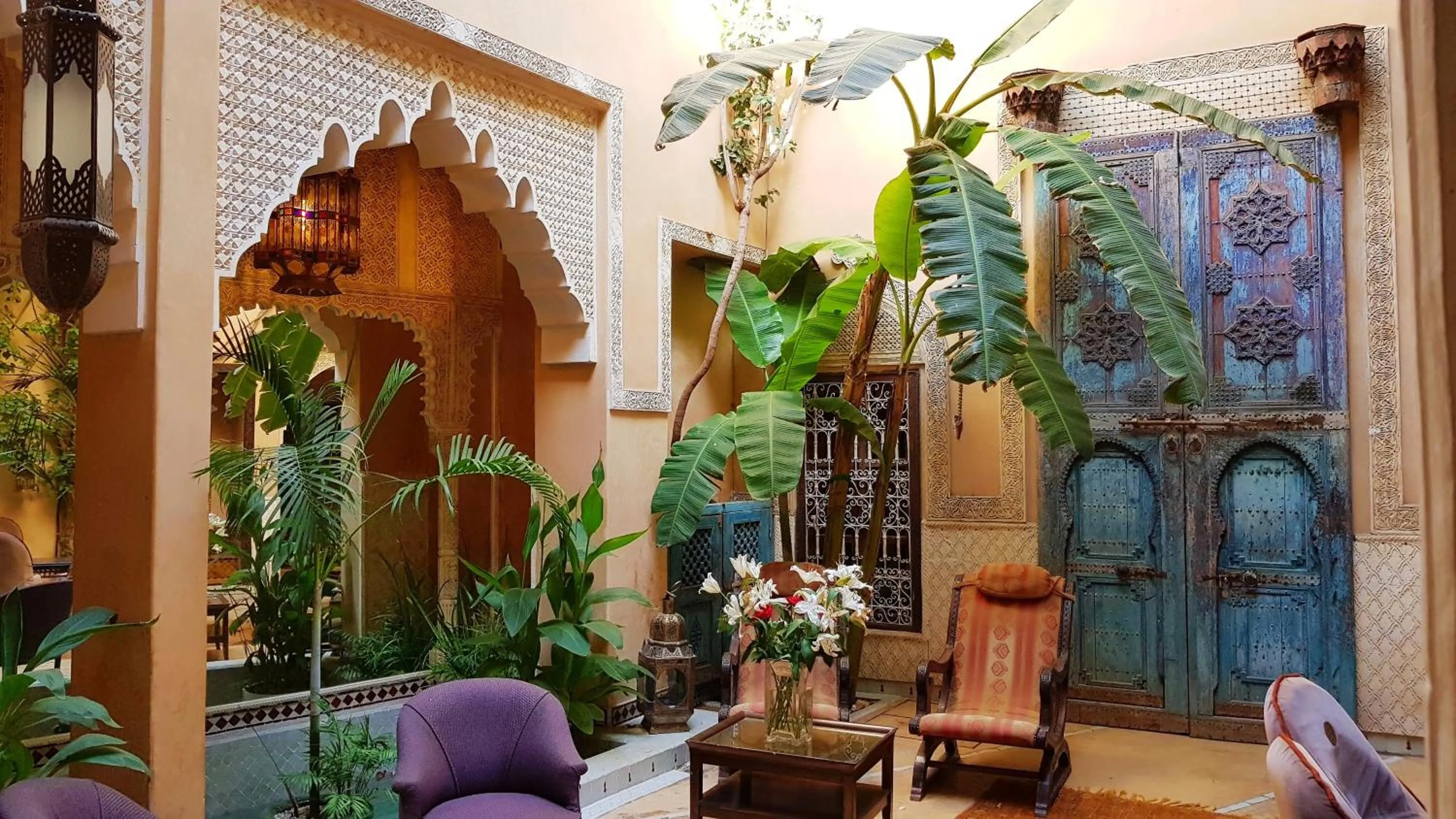 Patio in Riad Armelle