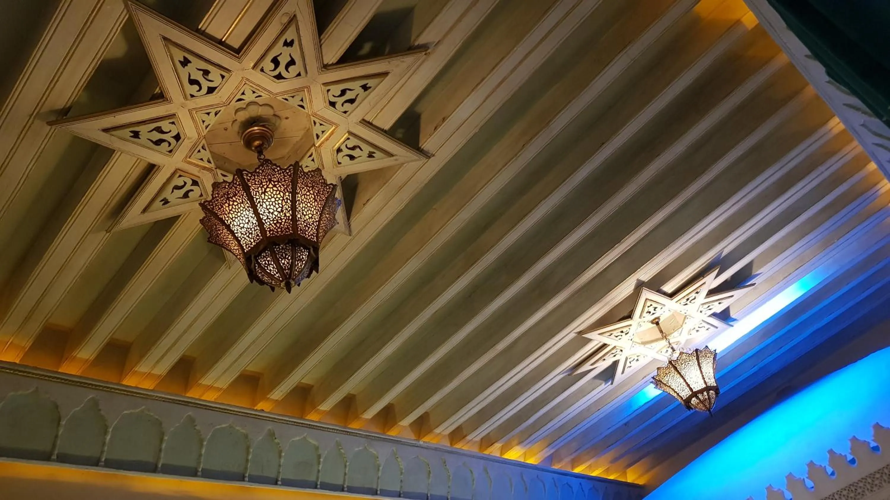 Decorative detail in Riad Armelle