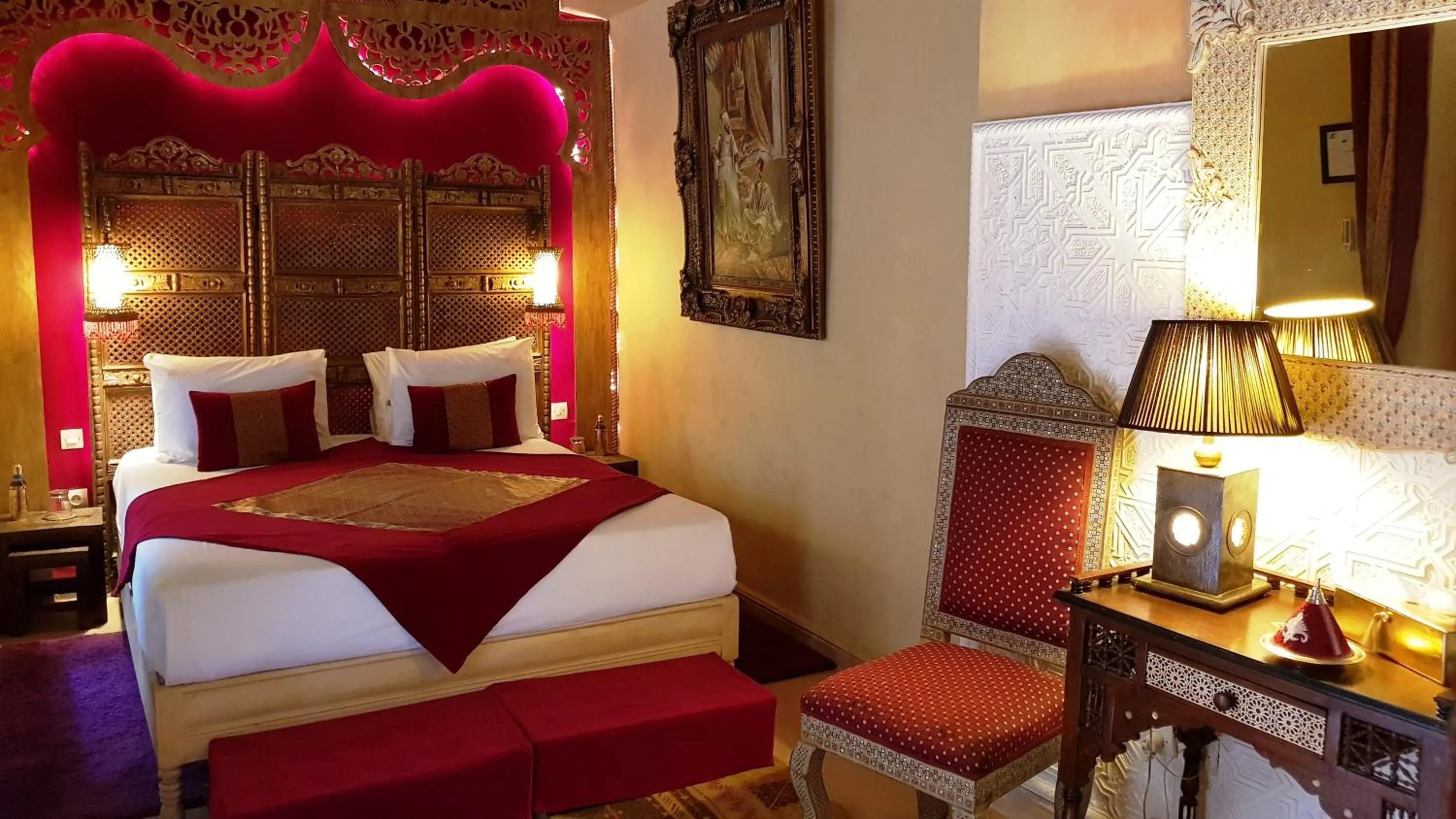 Bed in Riad Armelle