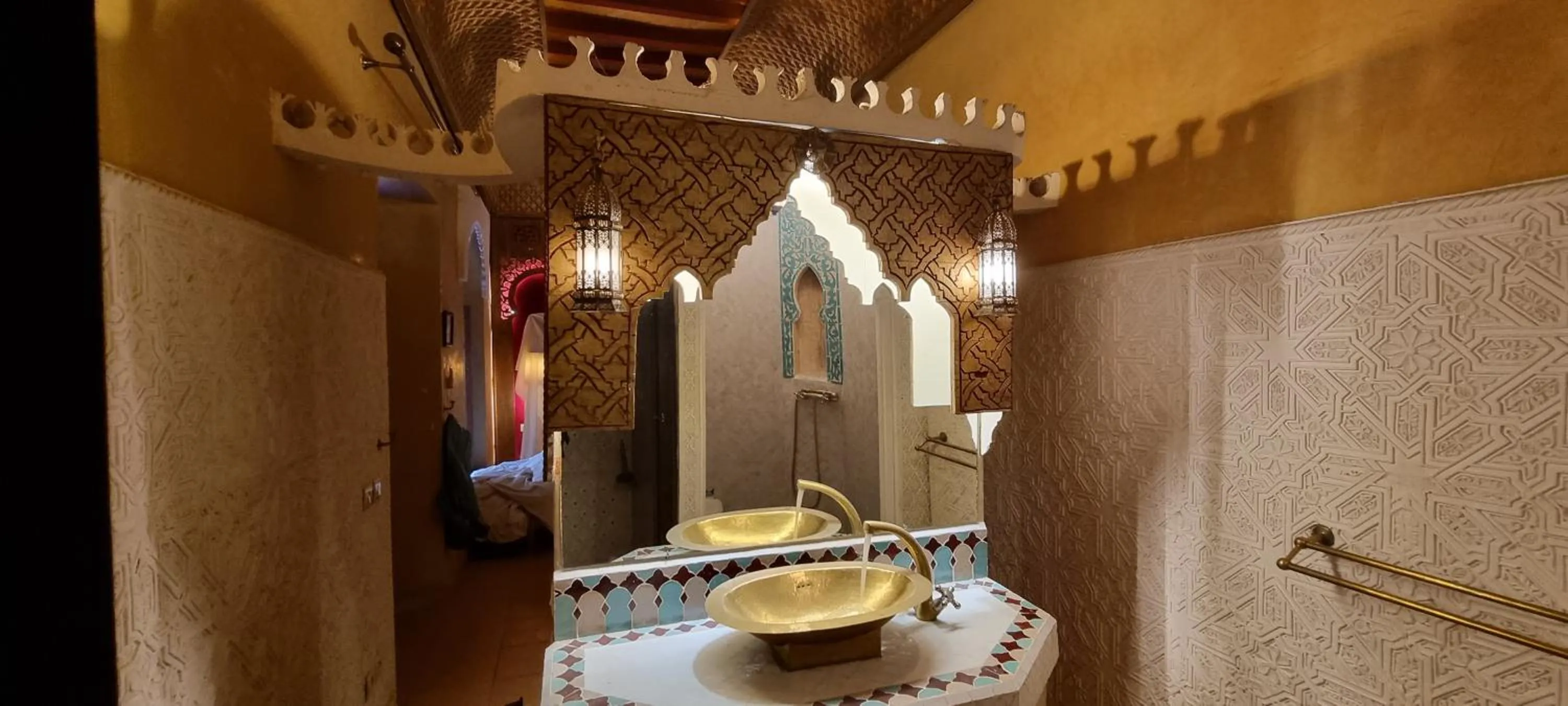 Bathroom in Riad Armelle