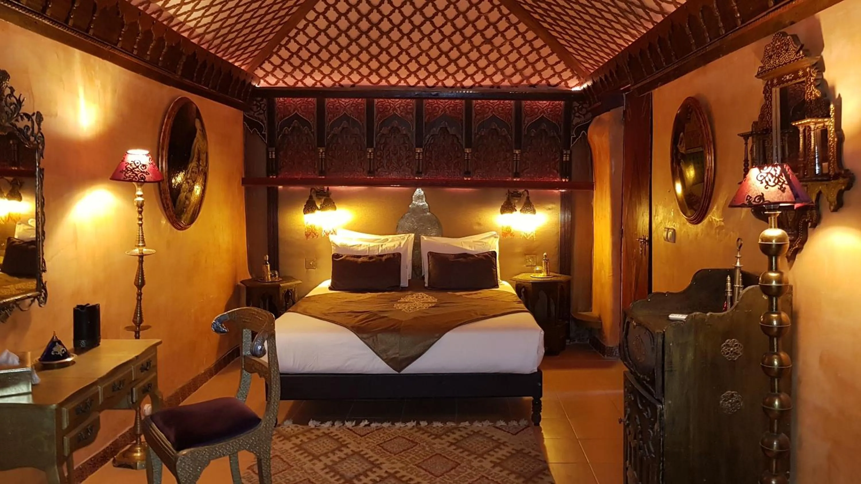 Bed in Riad Armelle
