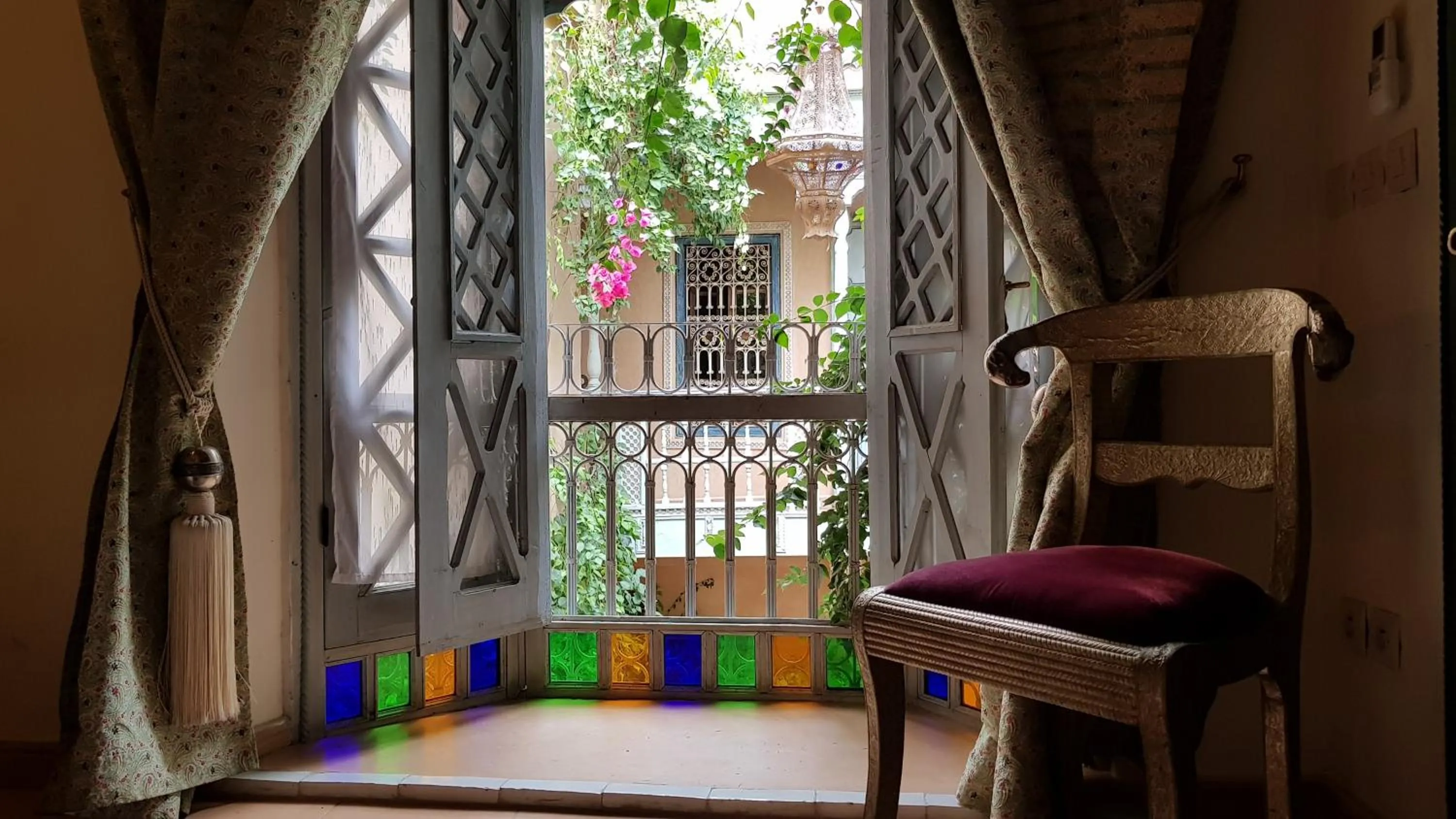 Balcony/Terrace in Riad Armelle
