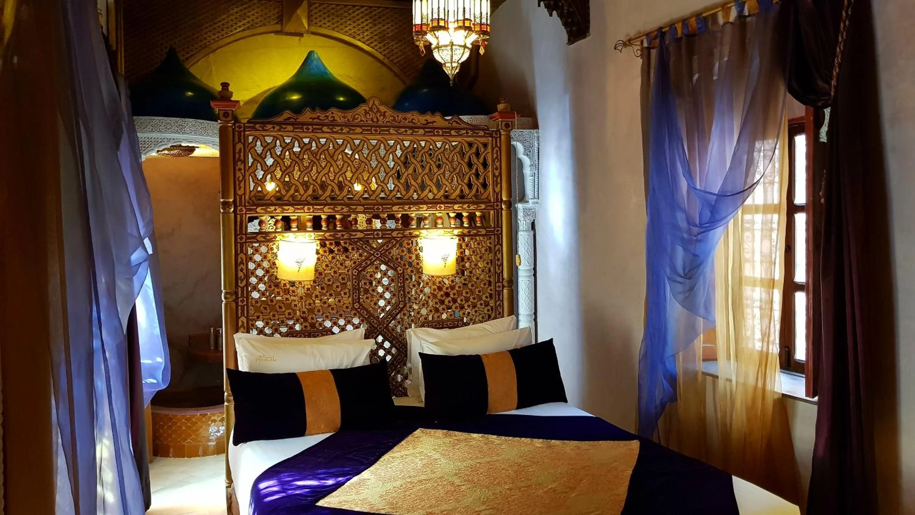 Bed in Riad Armelle