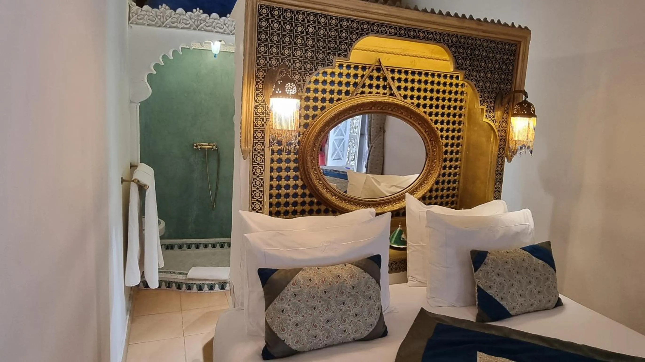 Bed in Riad Armelle