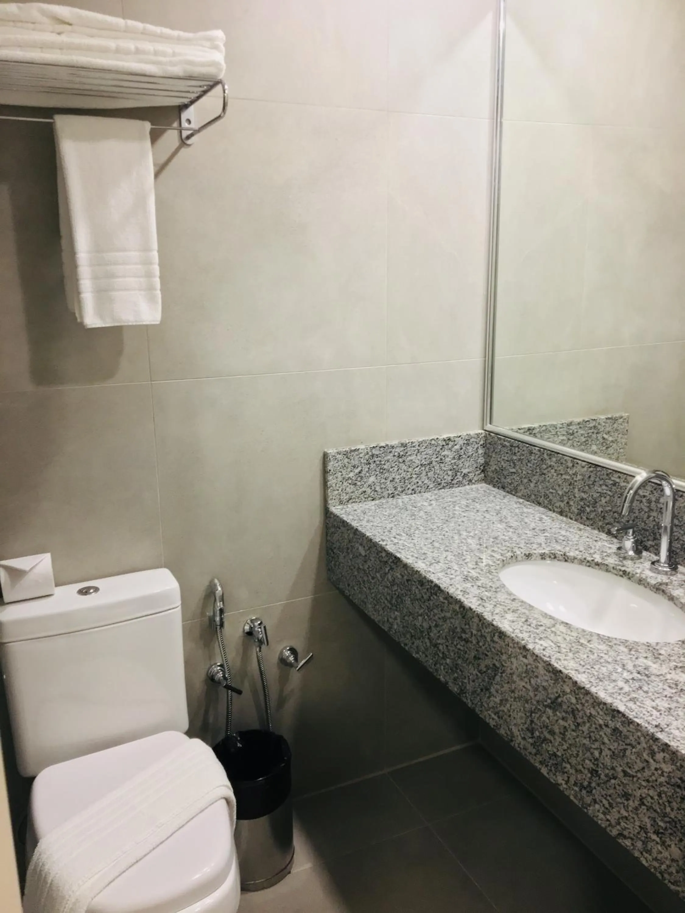 Toilet in Master Express Cidade Baixa - Próximo ao Araujo Viana, UFRGS e Santa Casa