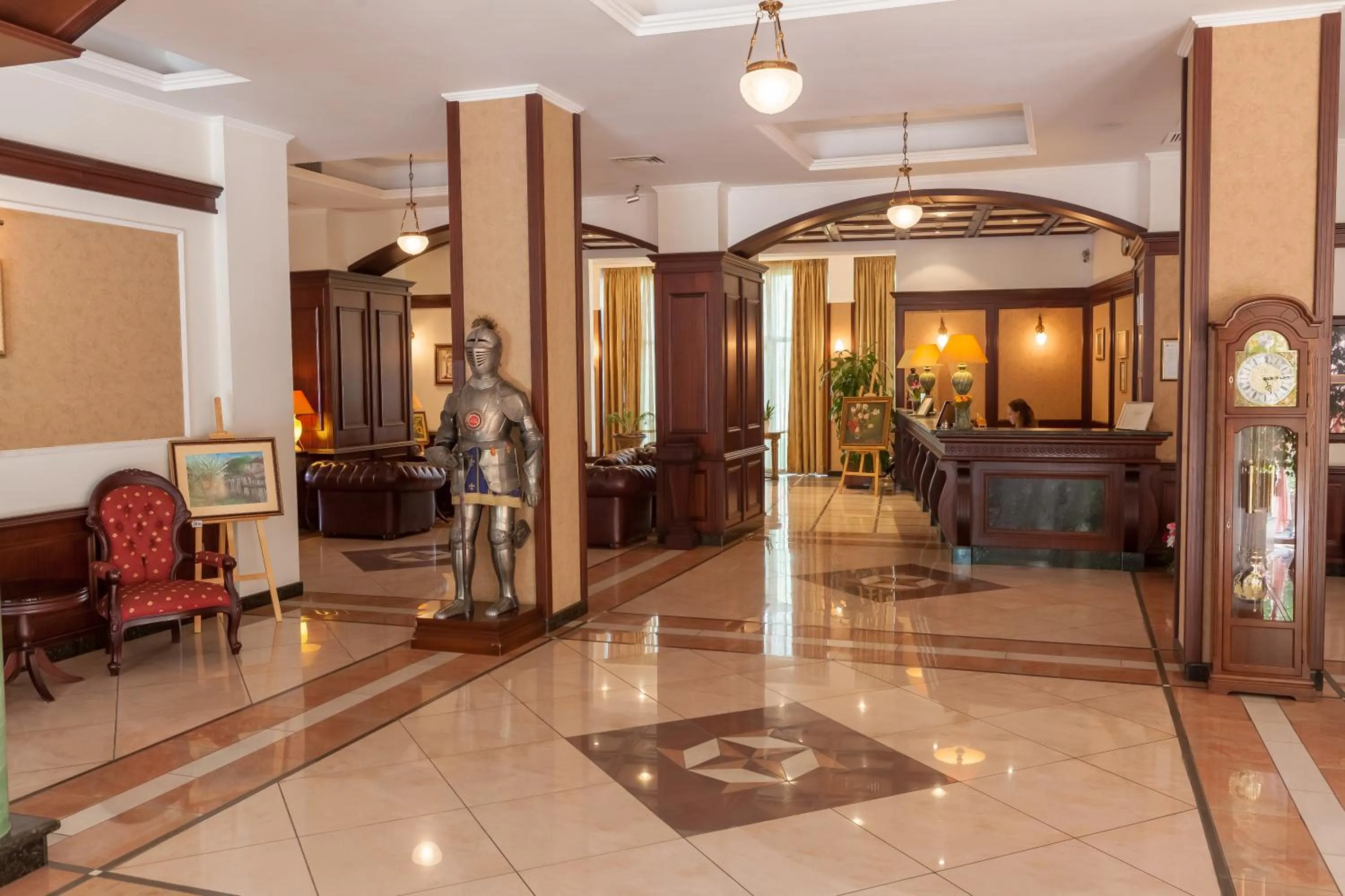 Lobby or reception in Drustar Hotel