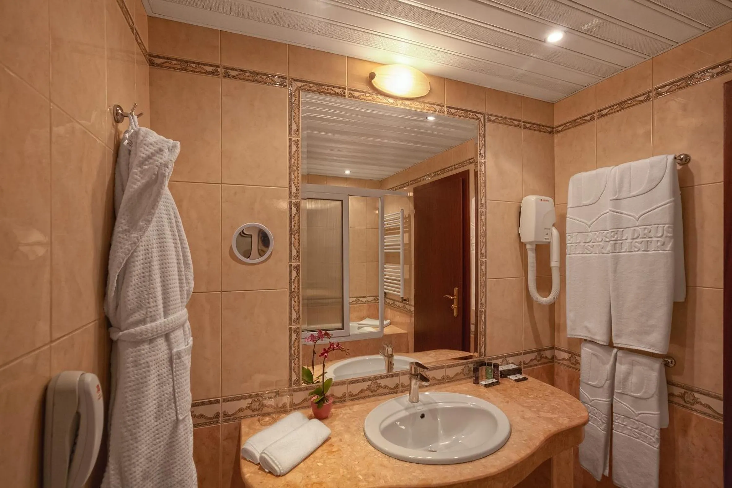 Bathroom in Drustar Hotel