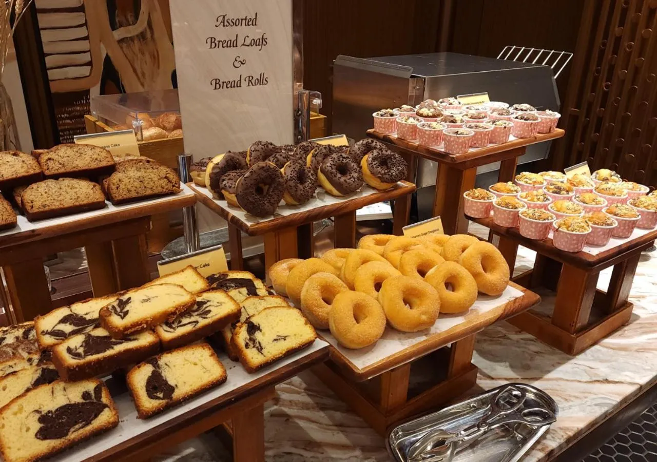 Buffet breakfast in One World Hotel