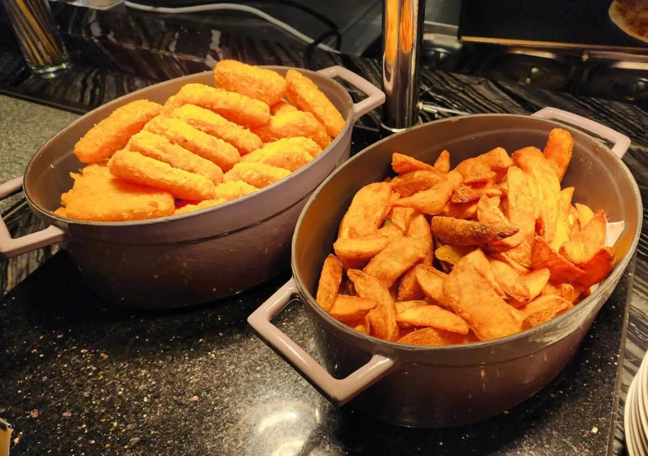 Buffet breakfast in One World Hotel