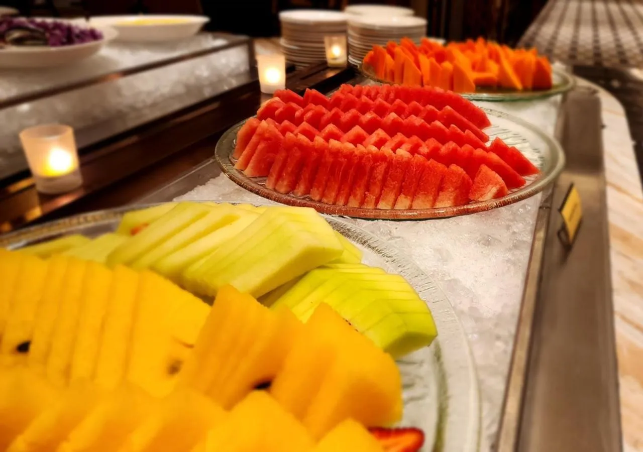 Buffet breakfast in One World Hotel