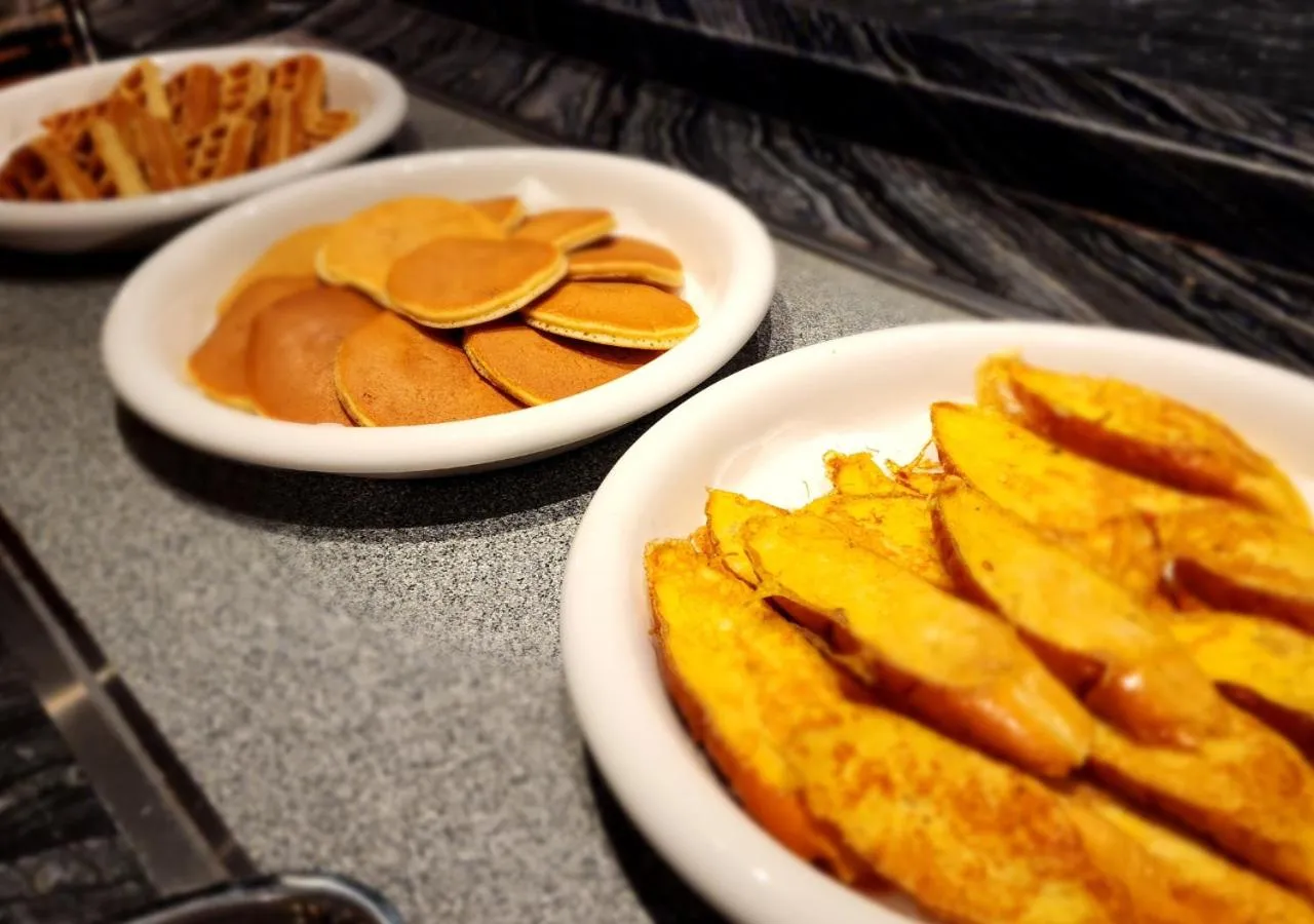 Buffet breakfast in One World Hotel