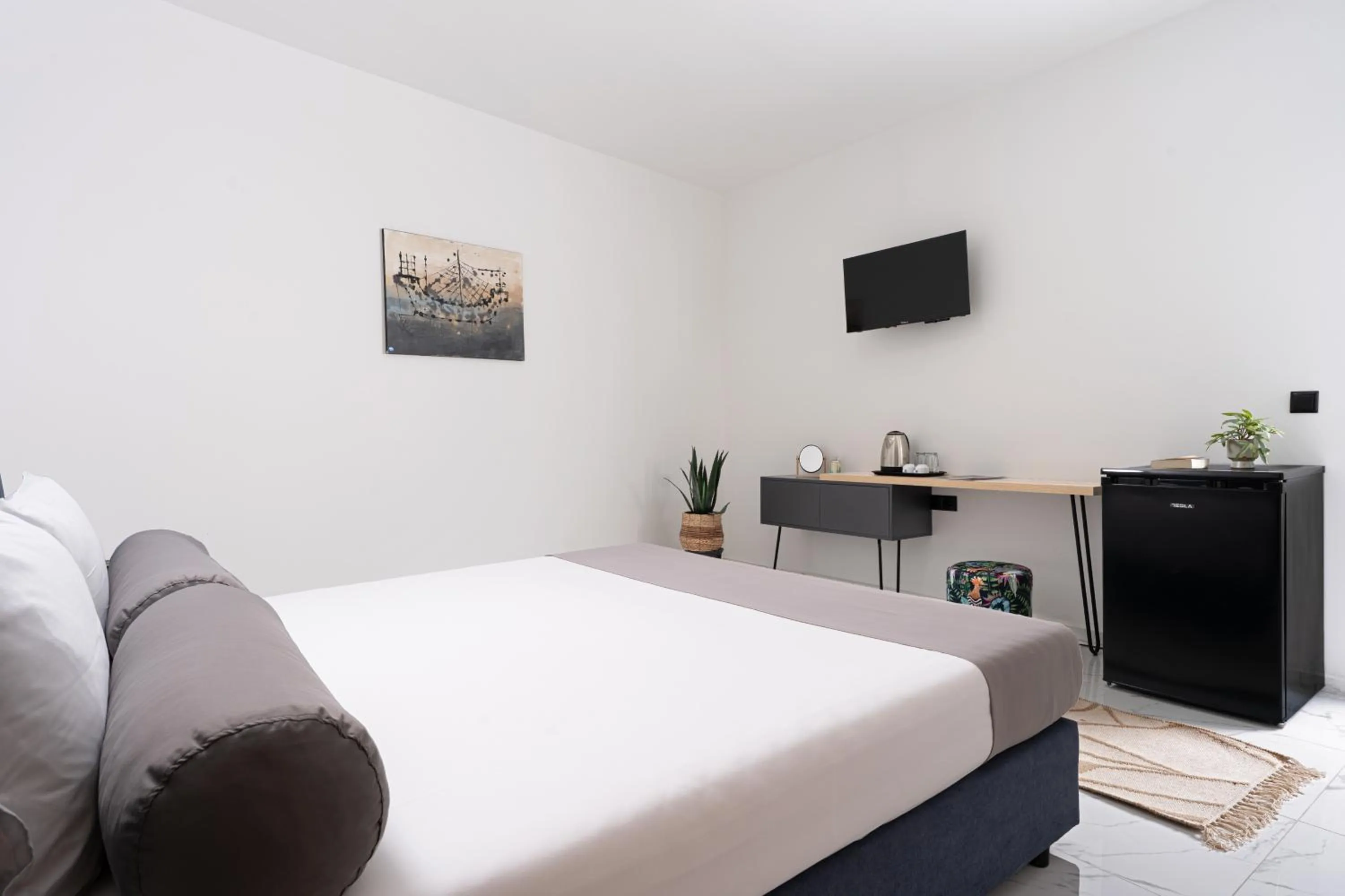 Bed in Семеен хотел Golden Place