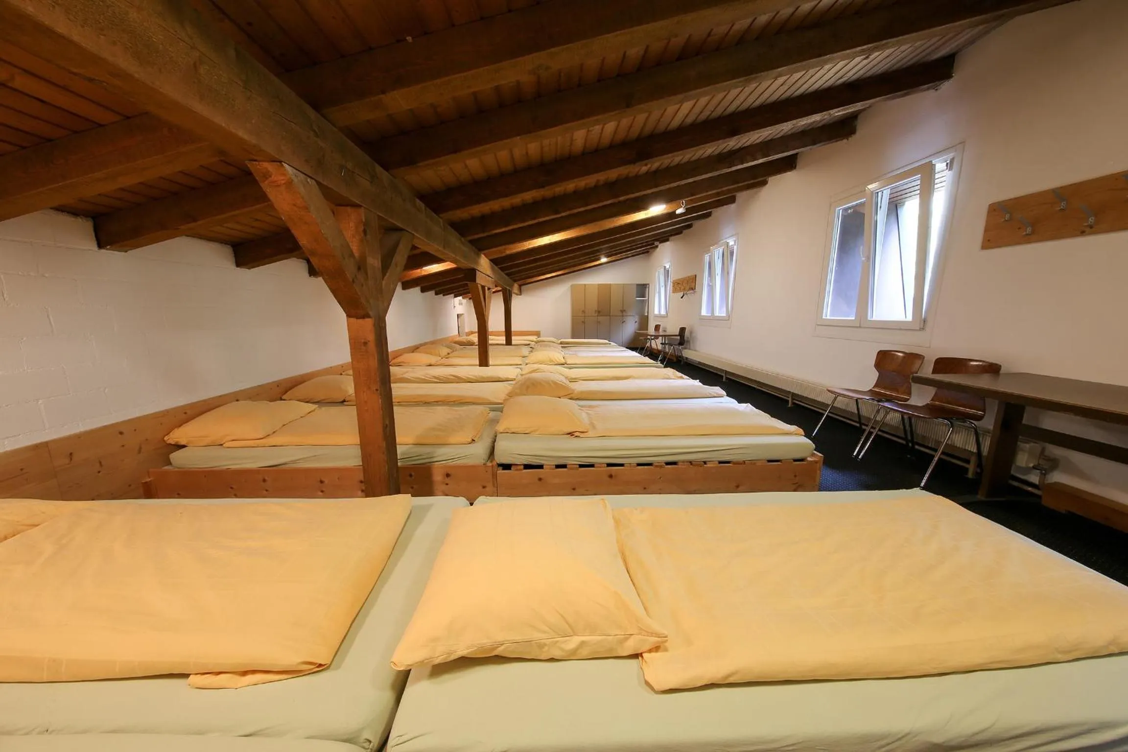 Day, Bed in Hotel Grüsch