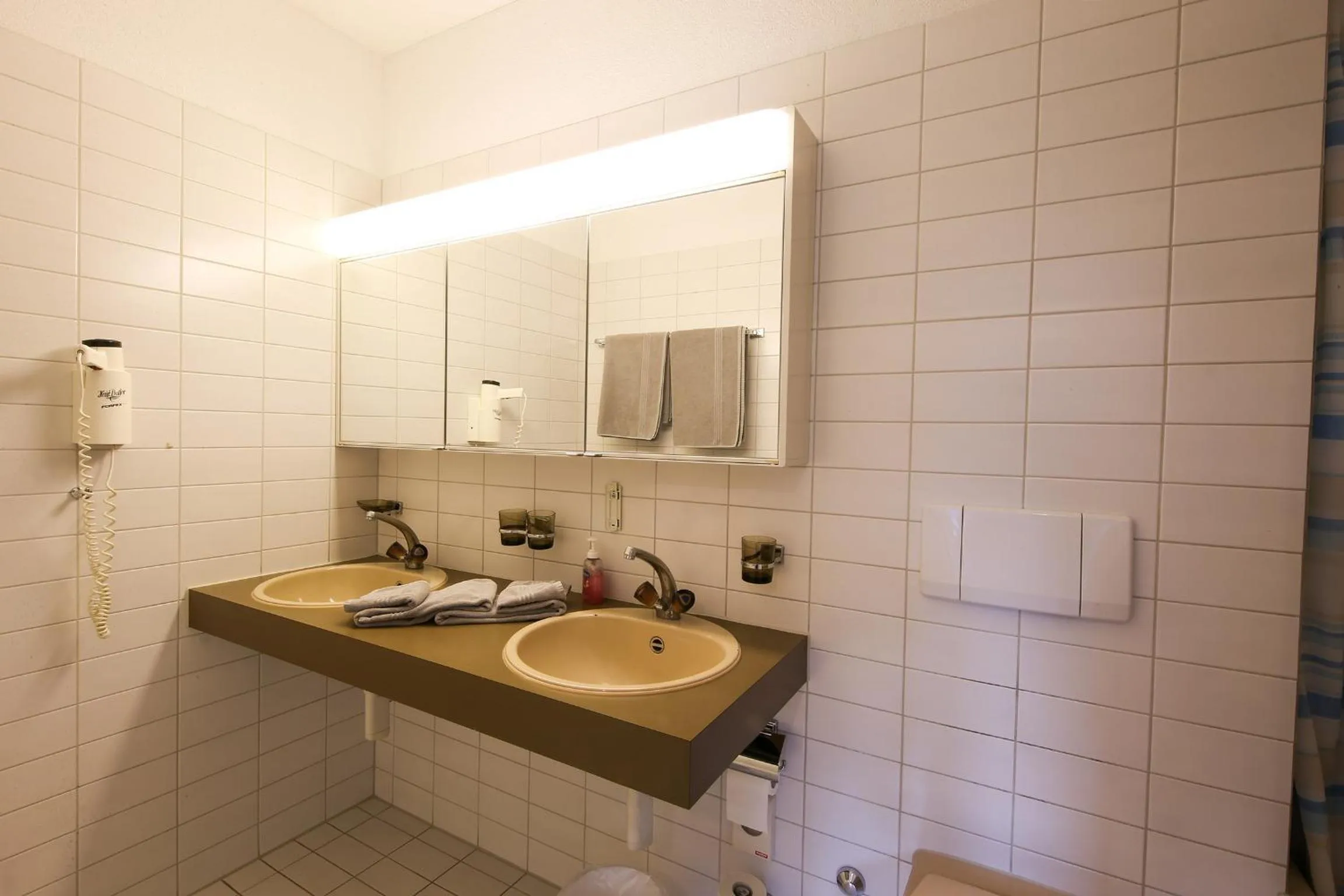 Bathroom in Hotel Grüsch