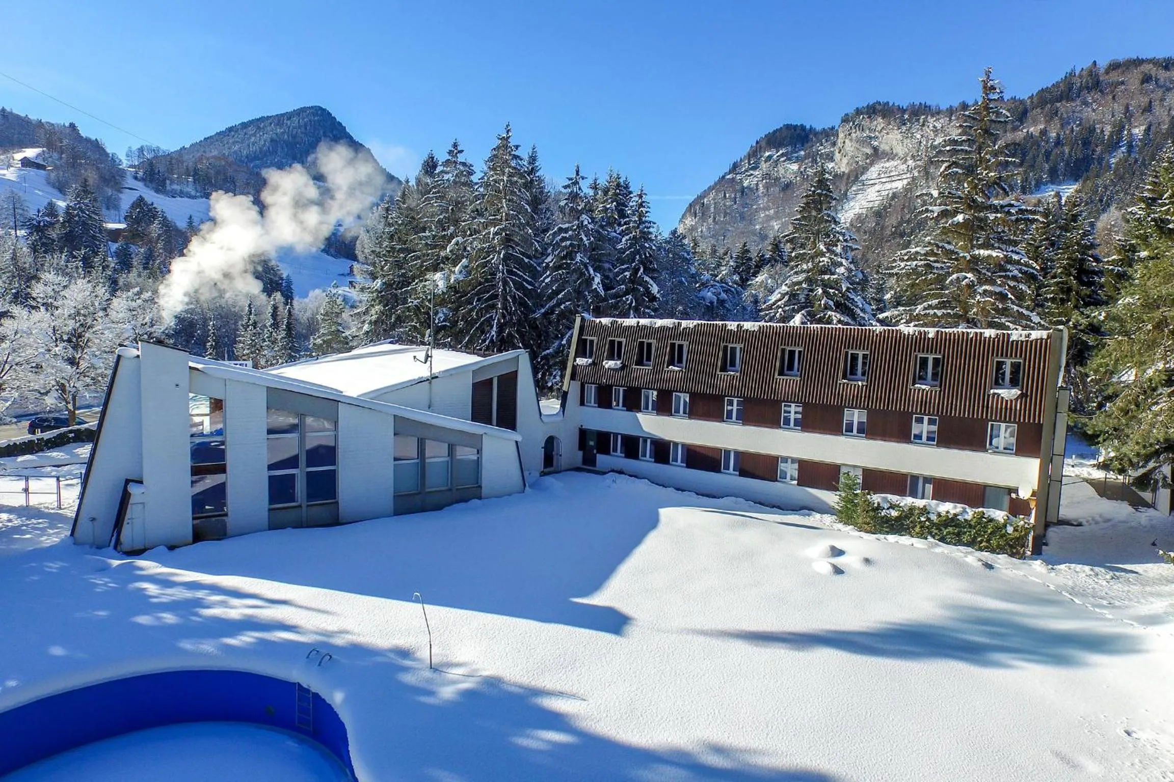 Property building in Hotel Grüsch