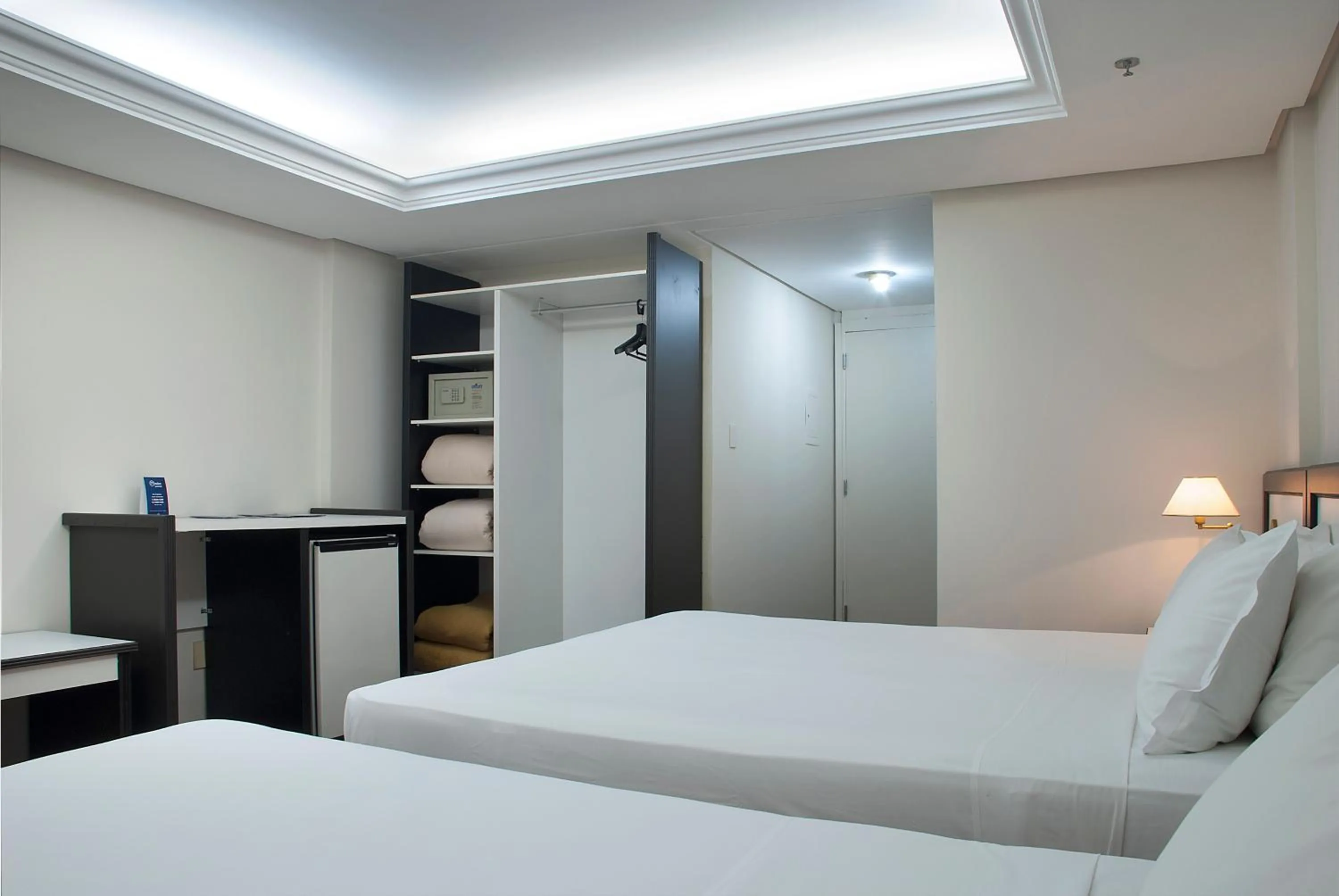 Bedroom, Bed in Master Grande Hotel - Próximo ao Palácio do Governo