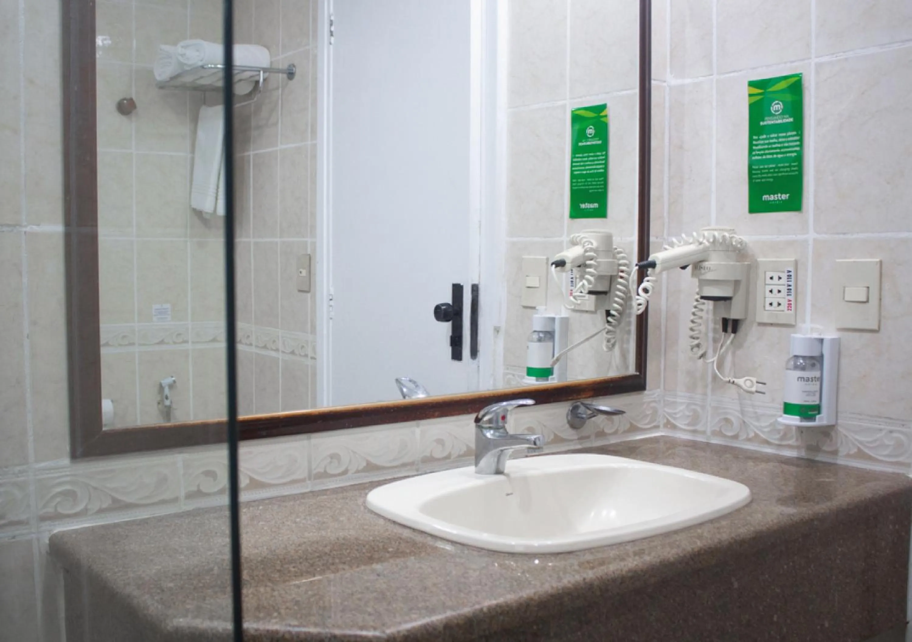 Bathroom in Master Grande Hotel - Próximo ao Palácio do Governo