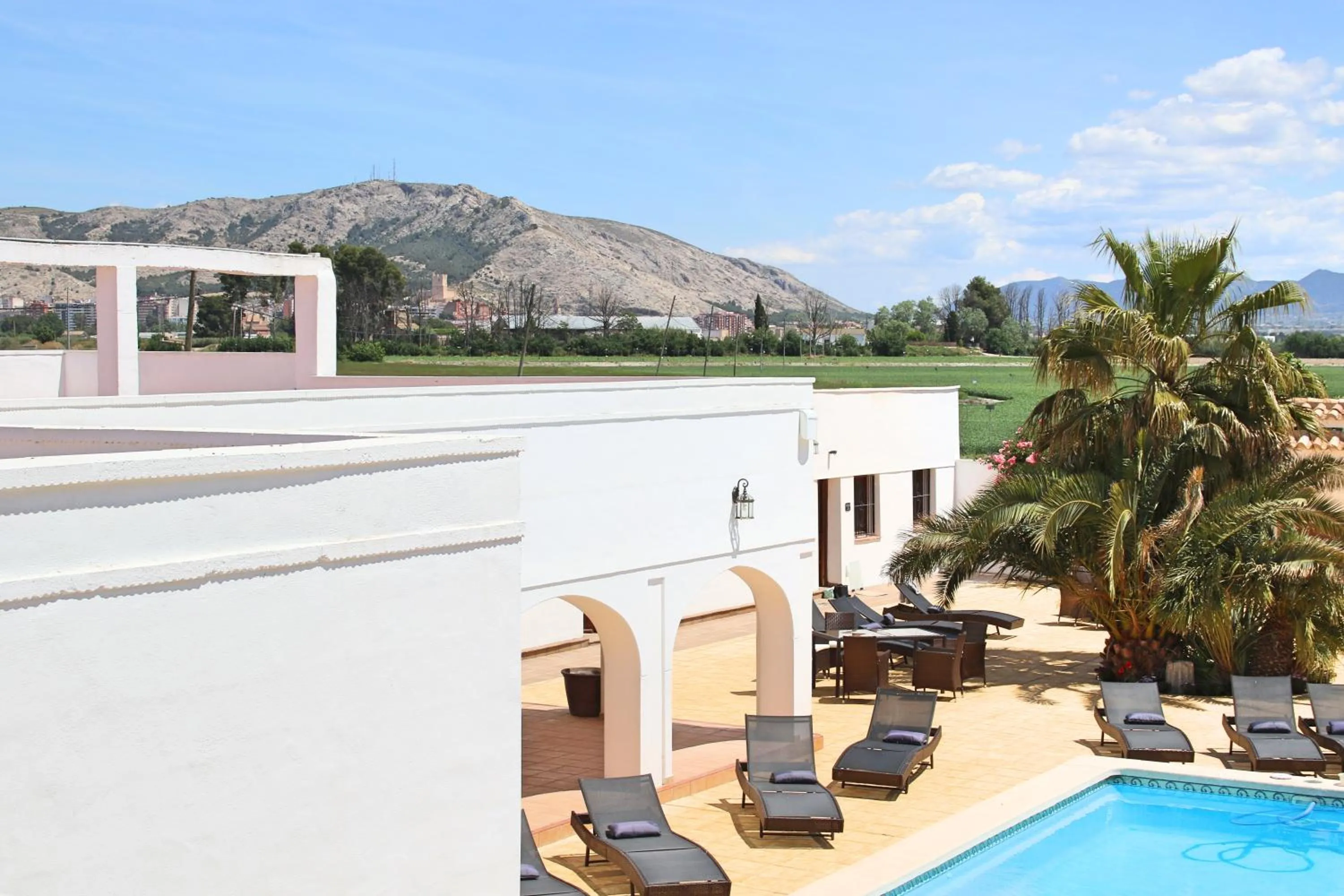 Mountain view in Casa Solariega
