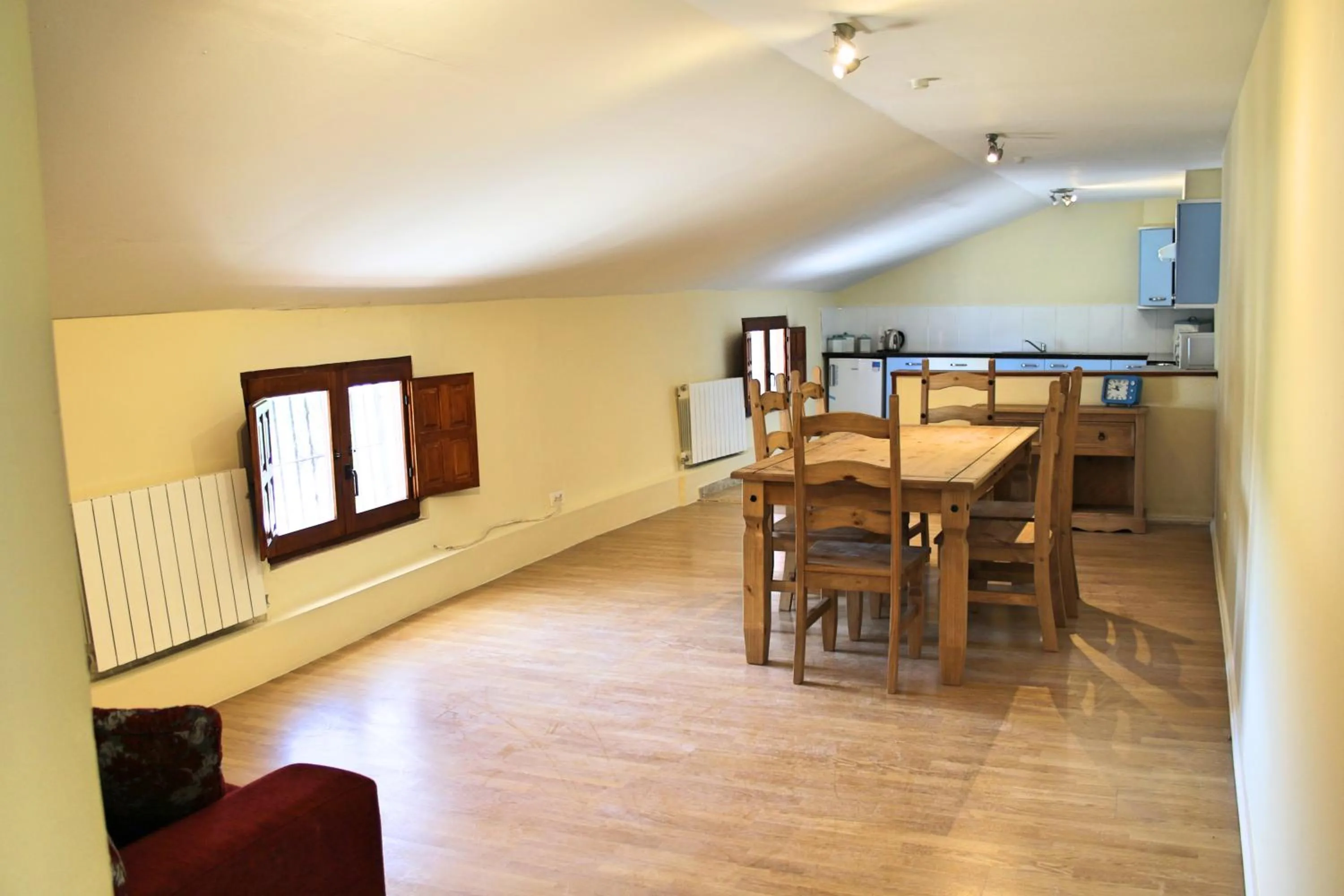 Dining area in Casa Solariega