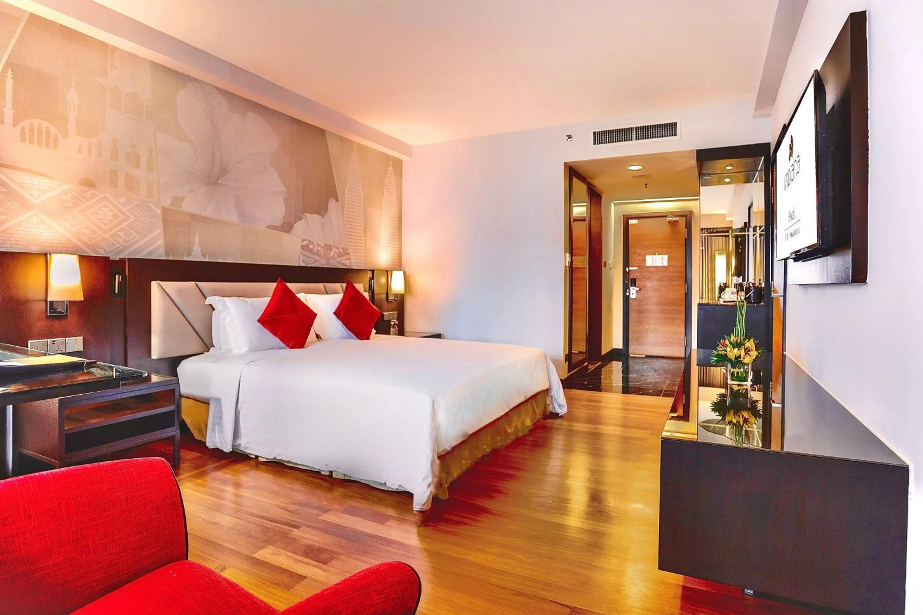 Bed in Impiana KLCC Hotel