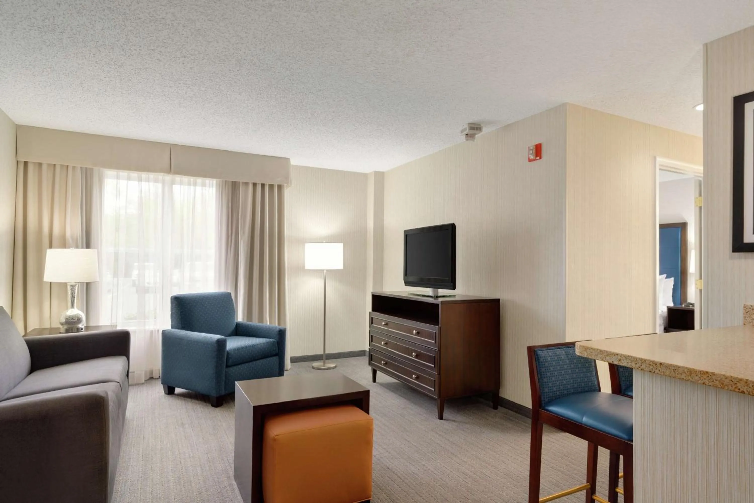 Living room in Homewood Suites by Hilton Wilmington-Brandywine Valley
