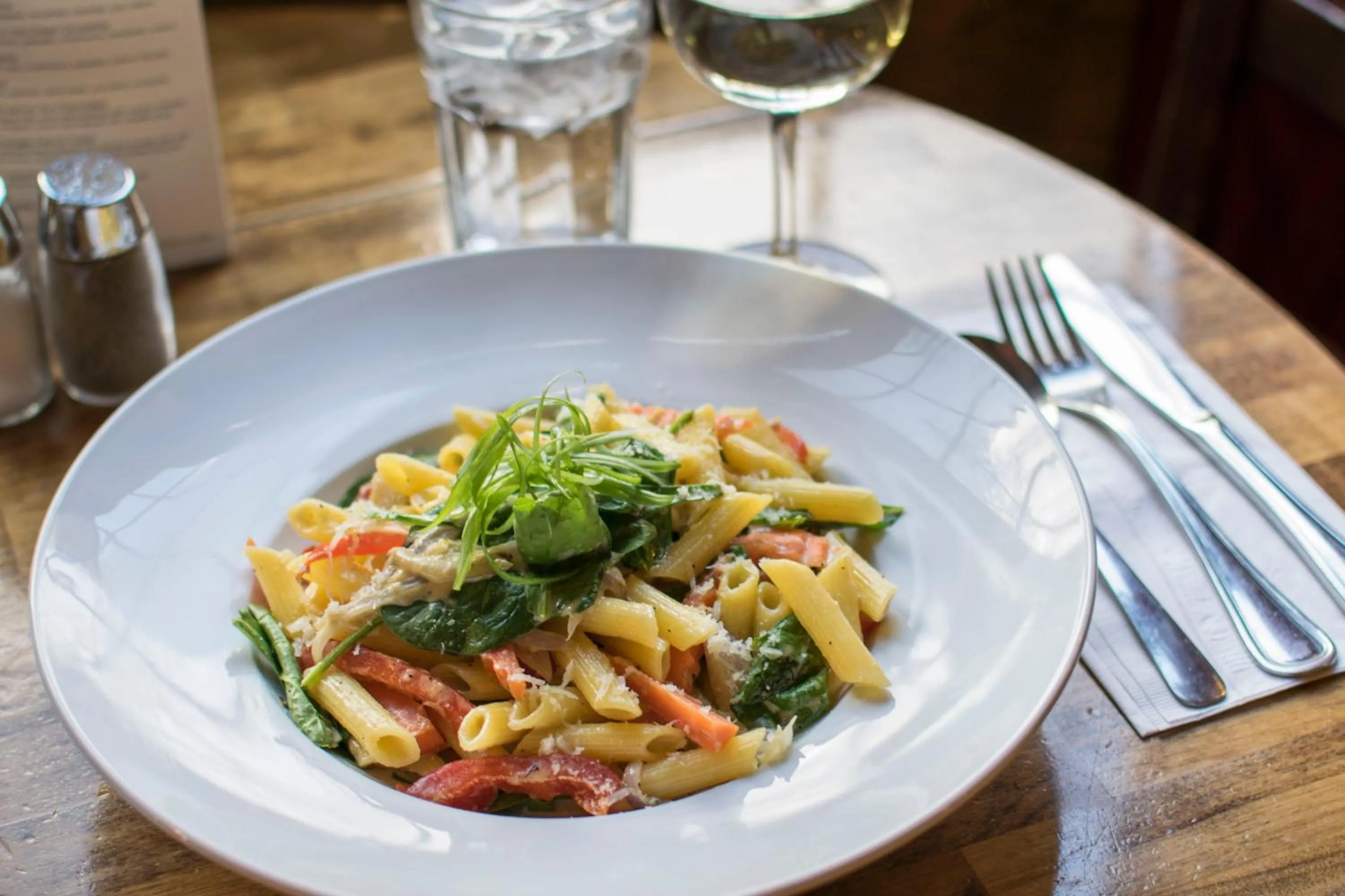 Food close-up in The Georgetown Inn
