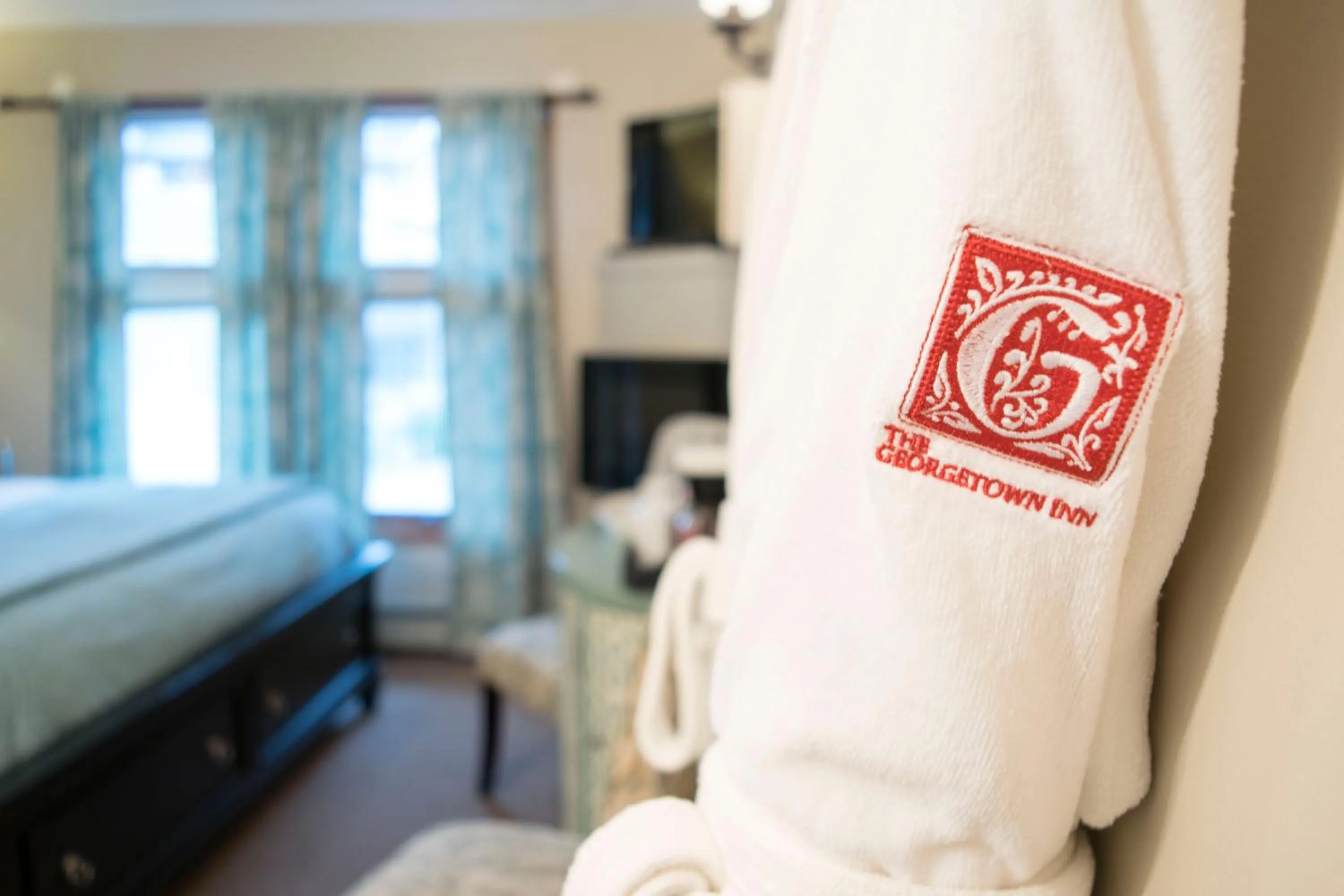 Bedroom, Bed in The Georgetown Inn