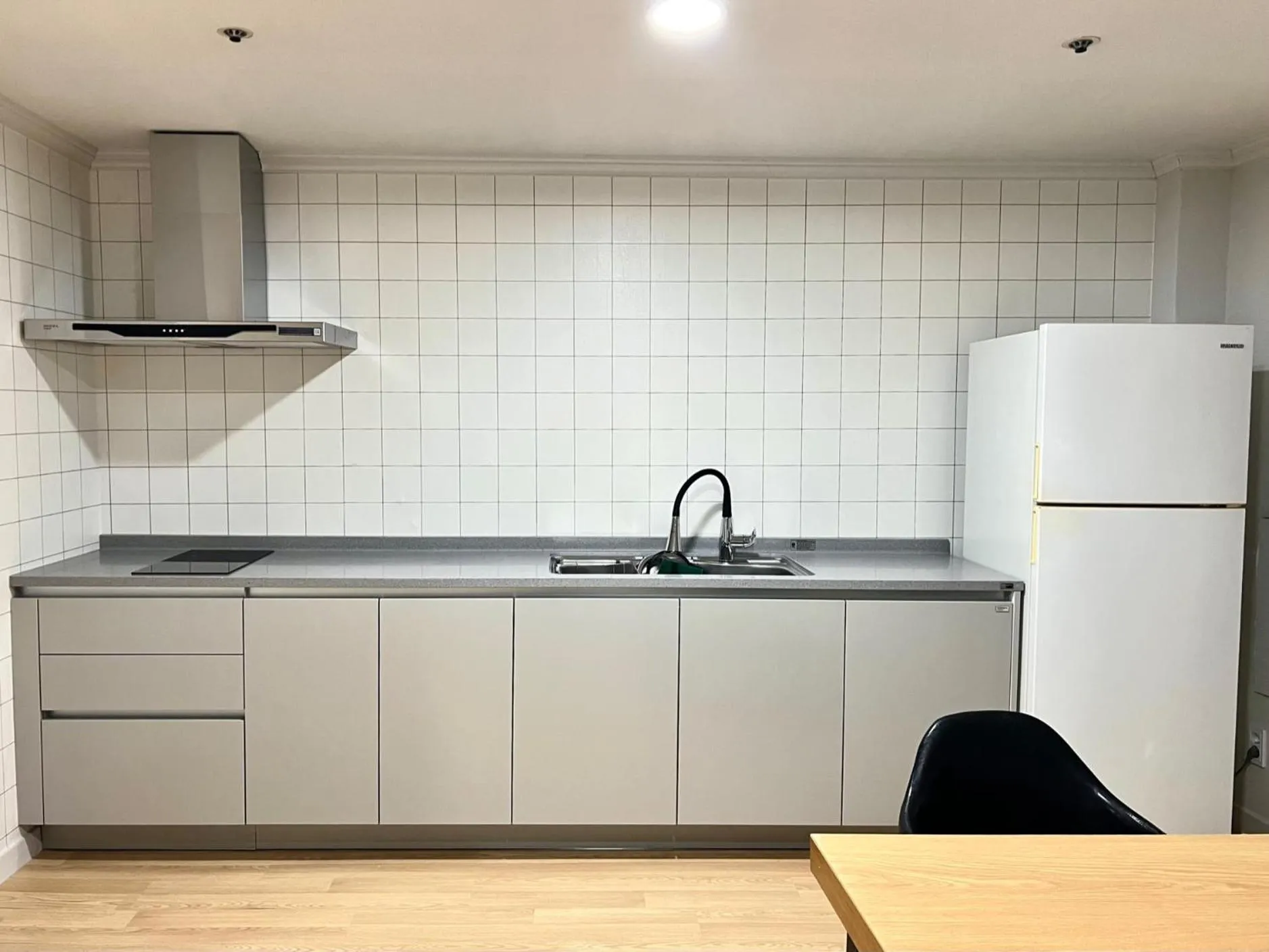 Kitchen or kitchenette in Hotel International Changwon