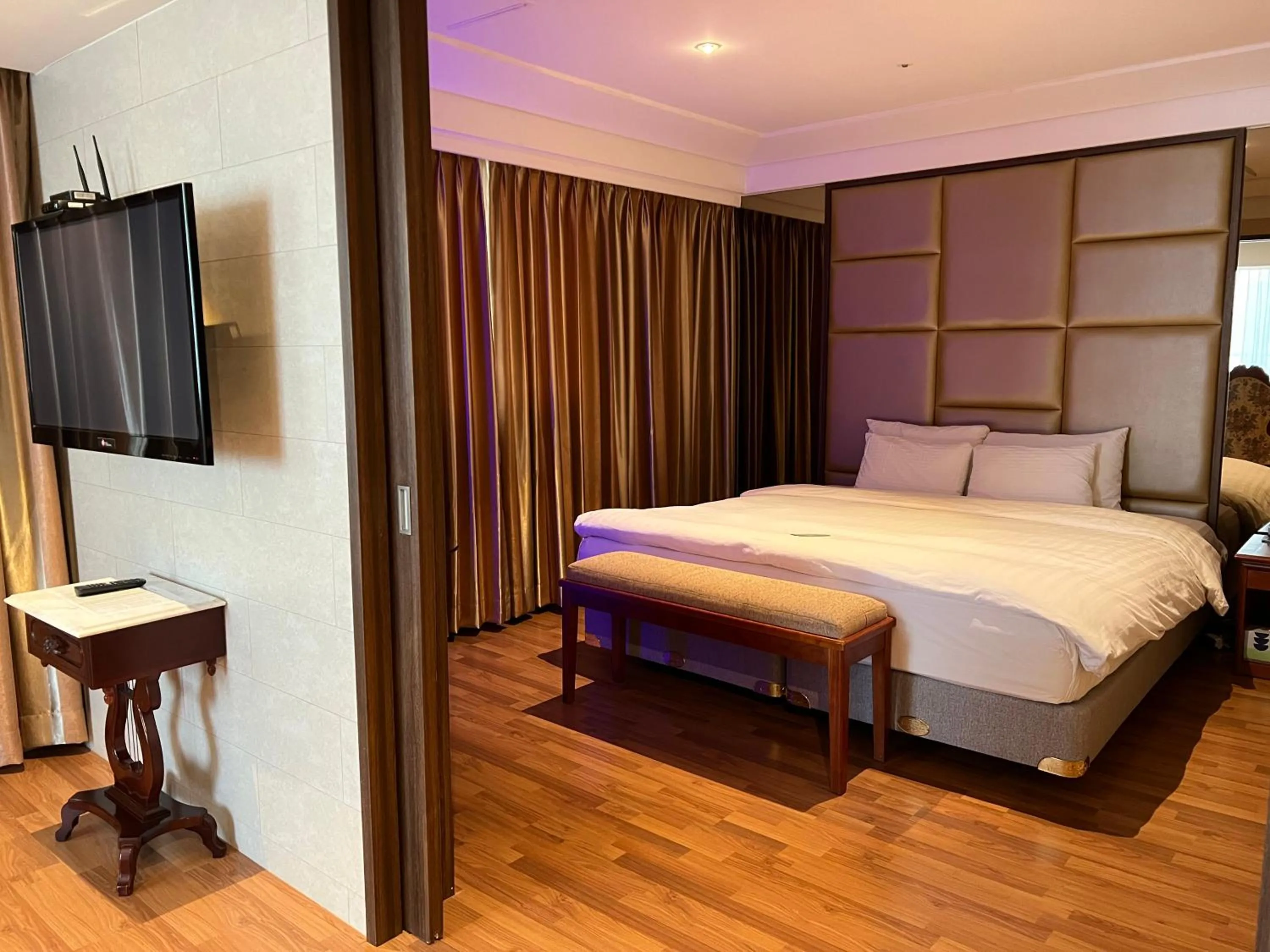 Bed in Hotel International Changwon