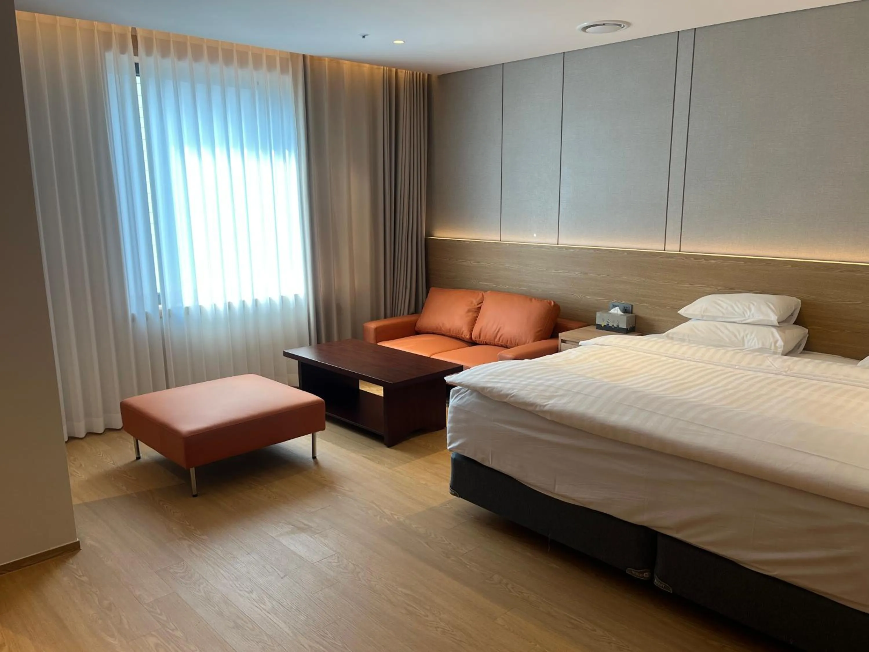 Bed in Hotel International Changwon