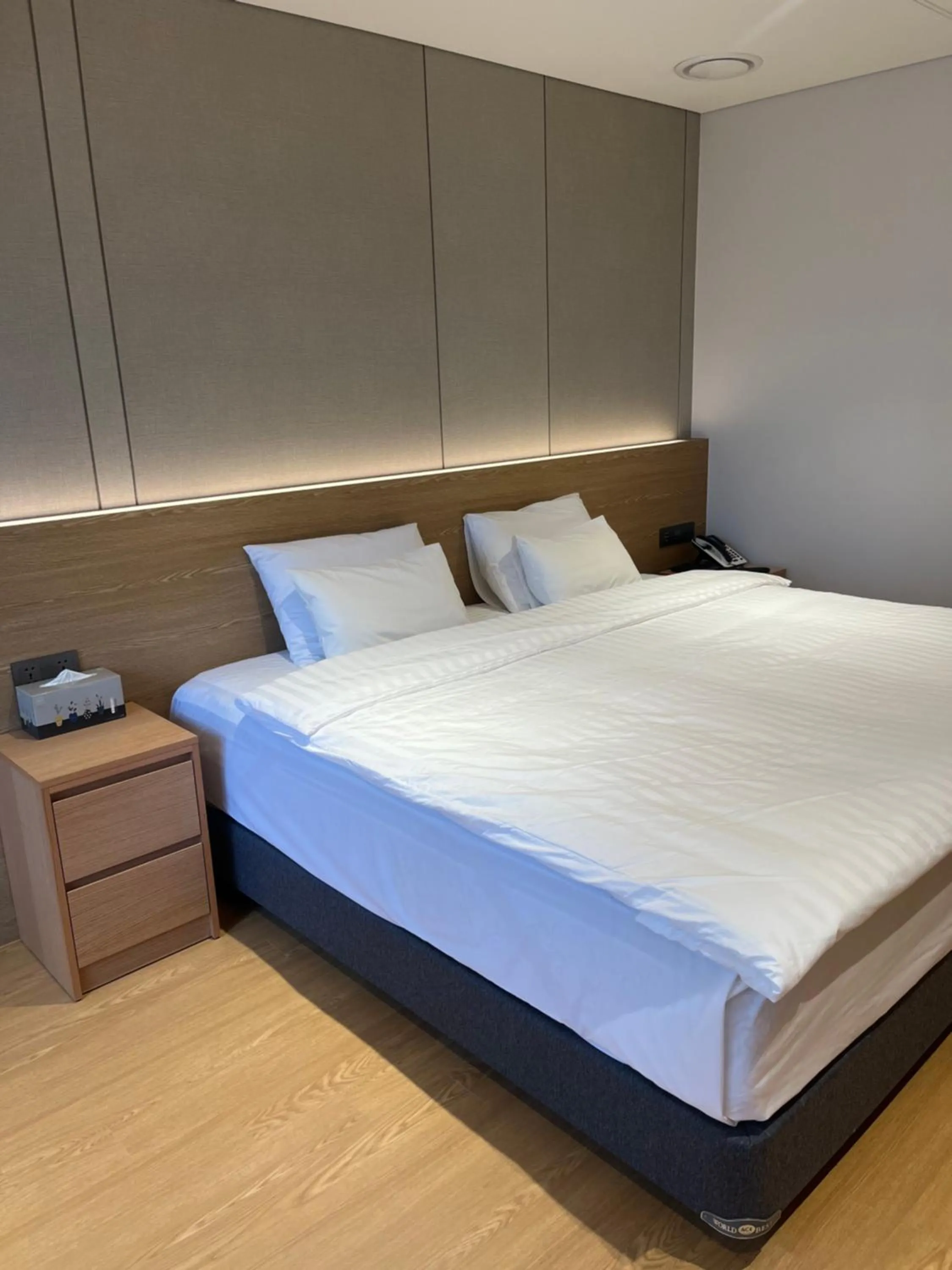 Bed in Hotel International Changwon