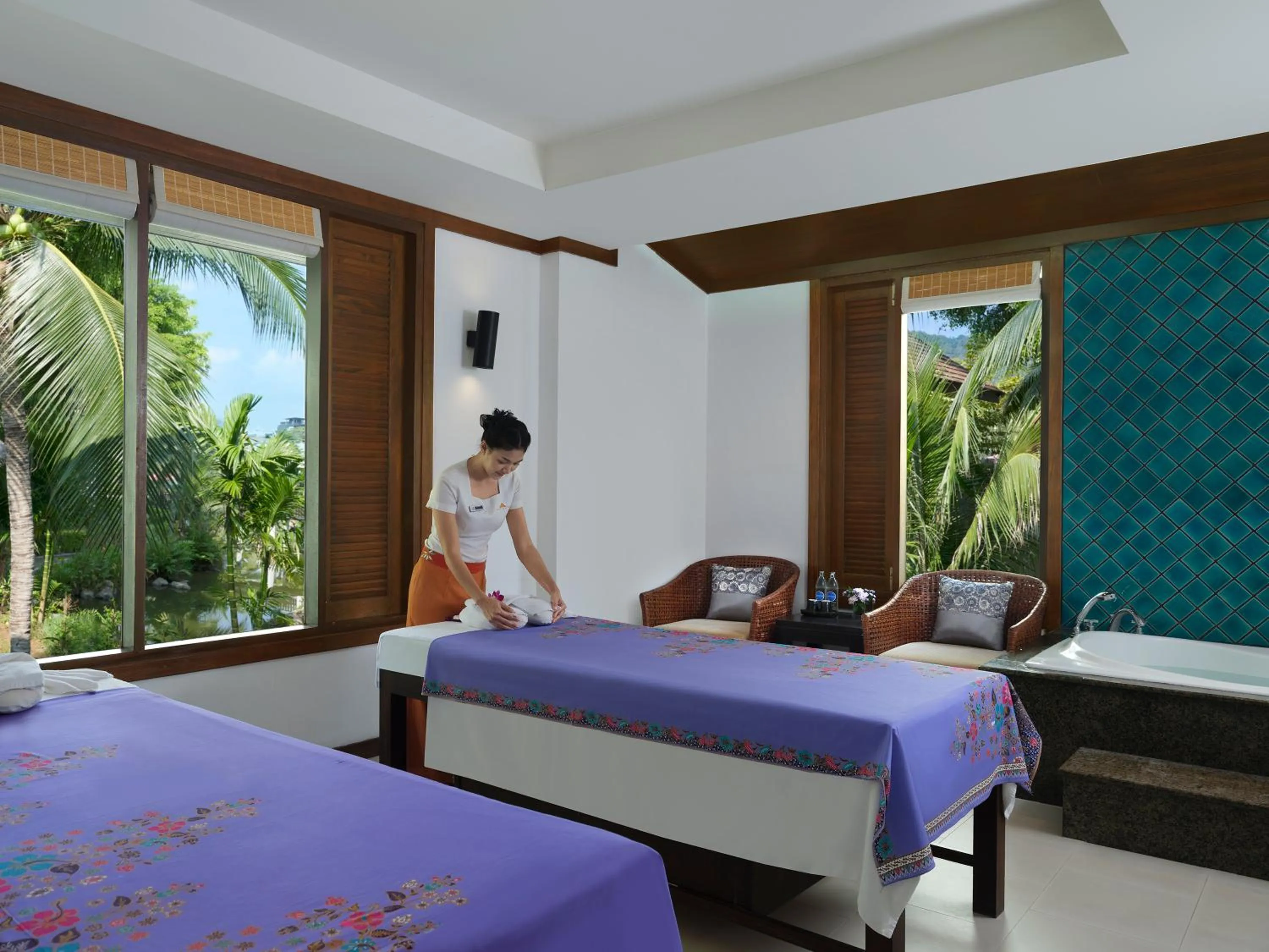 Spa and wellness centre/facilities, Bed in Aonang Villa Resort I Beach Front