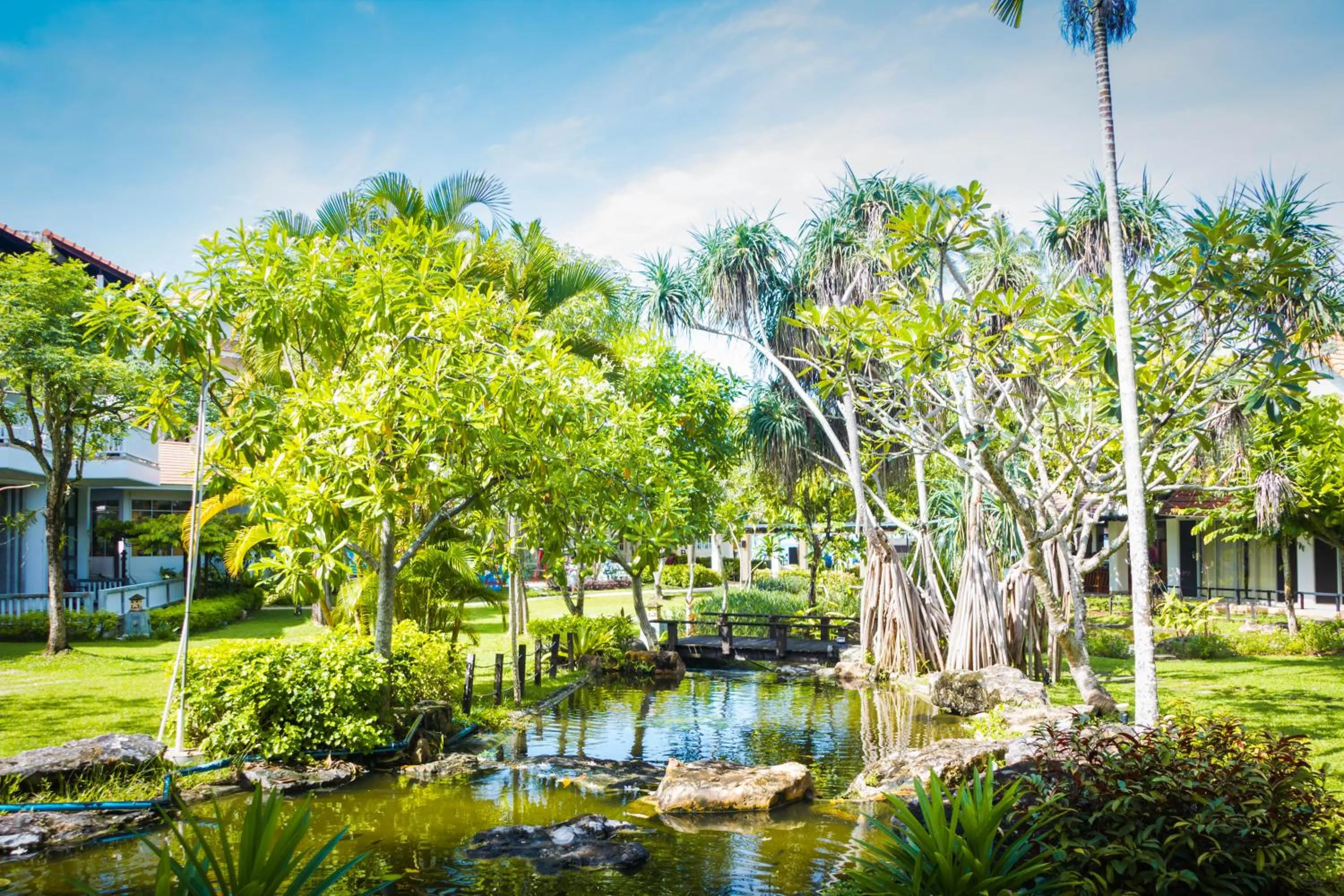Garden in Aonang Villa Resort I Beach Front