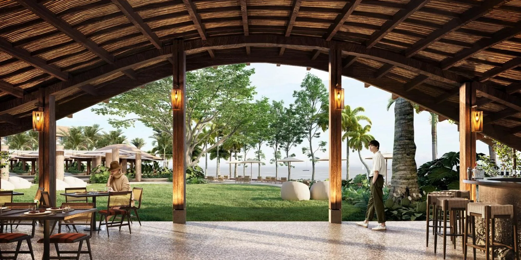 Restaurant/places to eat in Aonang Villa Resort I Beach Front