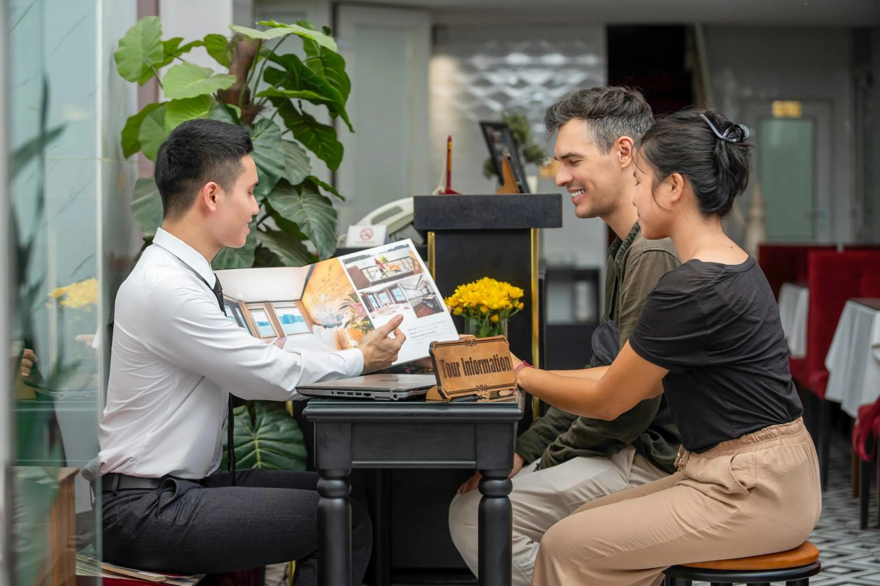 concierge in Golden Time Hostel 3