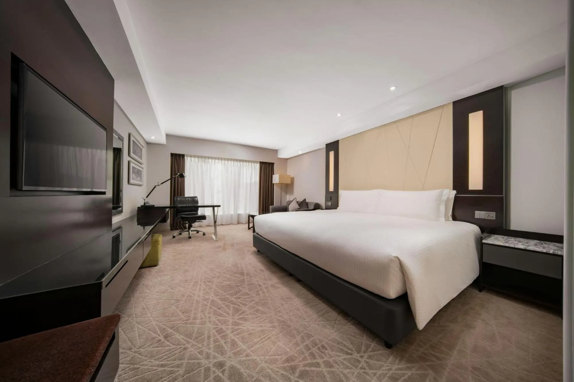 Photo of the whole room, Bed in InterContinental Kuala Lumpur by IHG