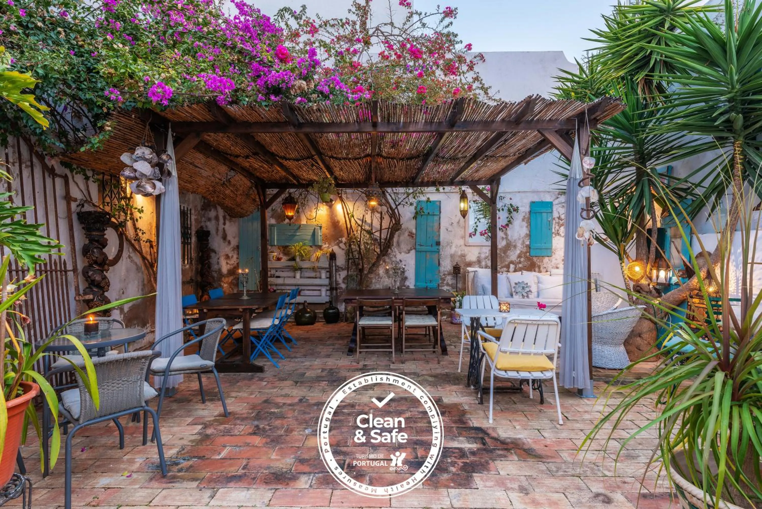 Patio in Casa dos Arcos - Charm Guesthouse
