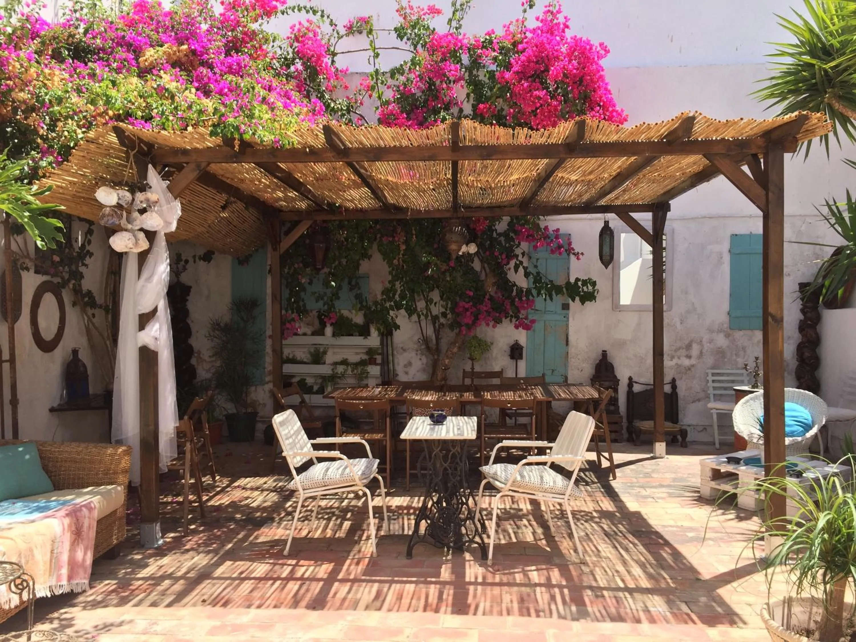 Patio in Casa dos Arcos - Charm Guesthouse