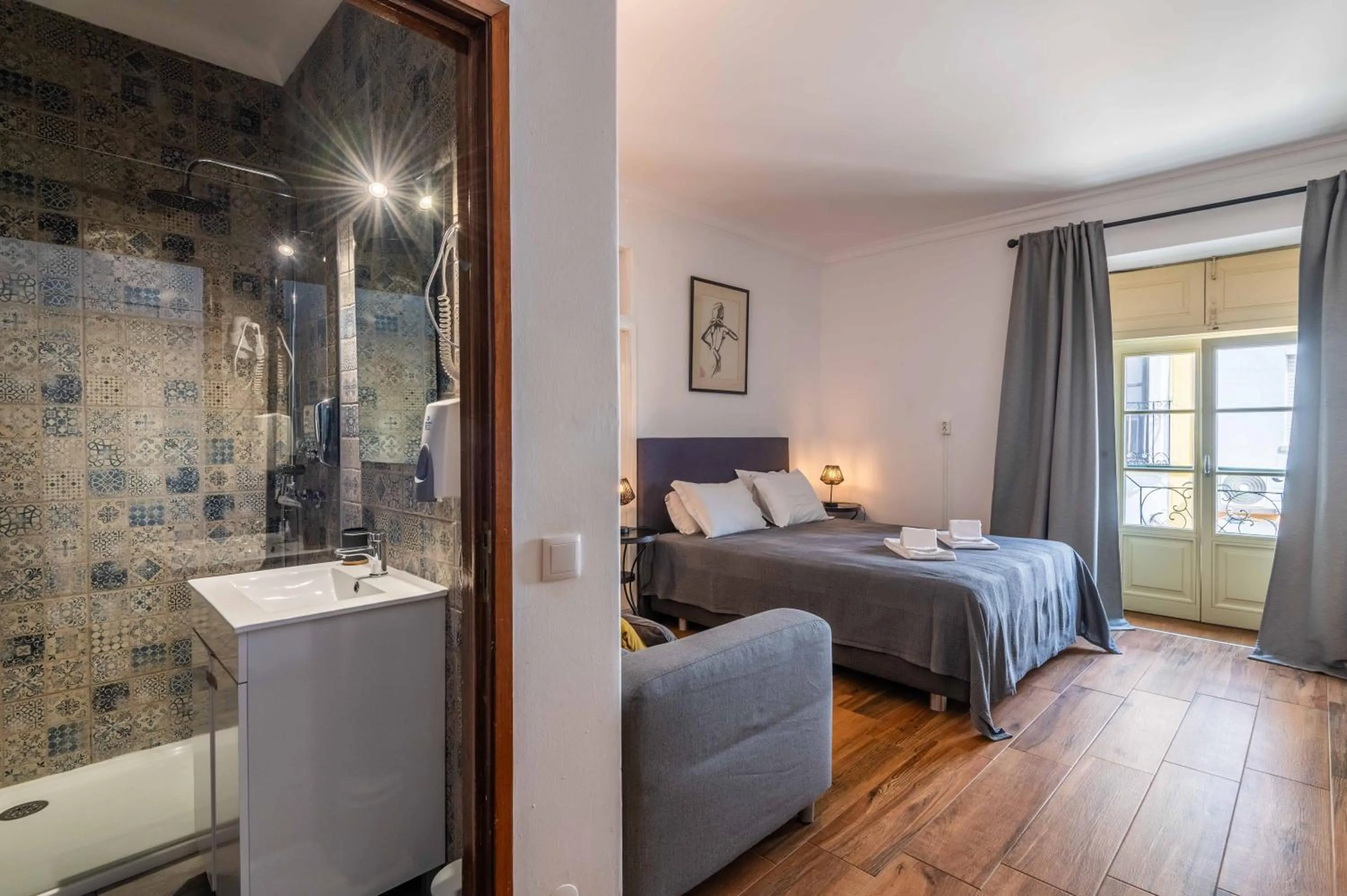 Bed in Casa dos Arcos - Charm Guesthouse