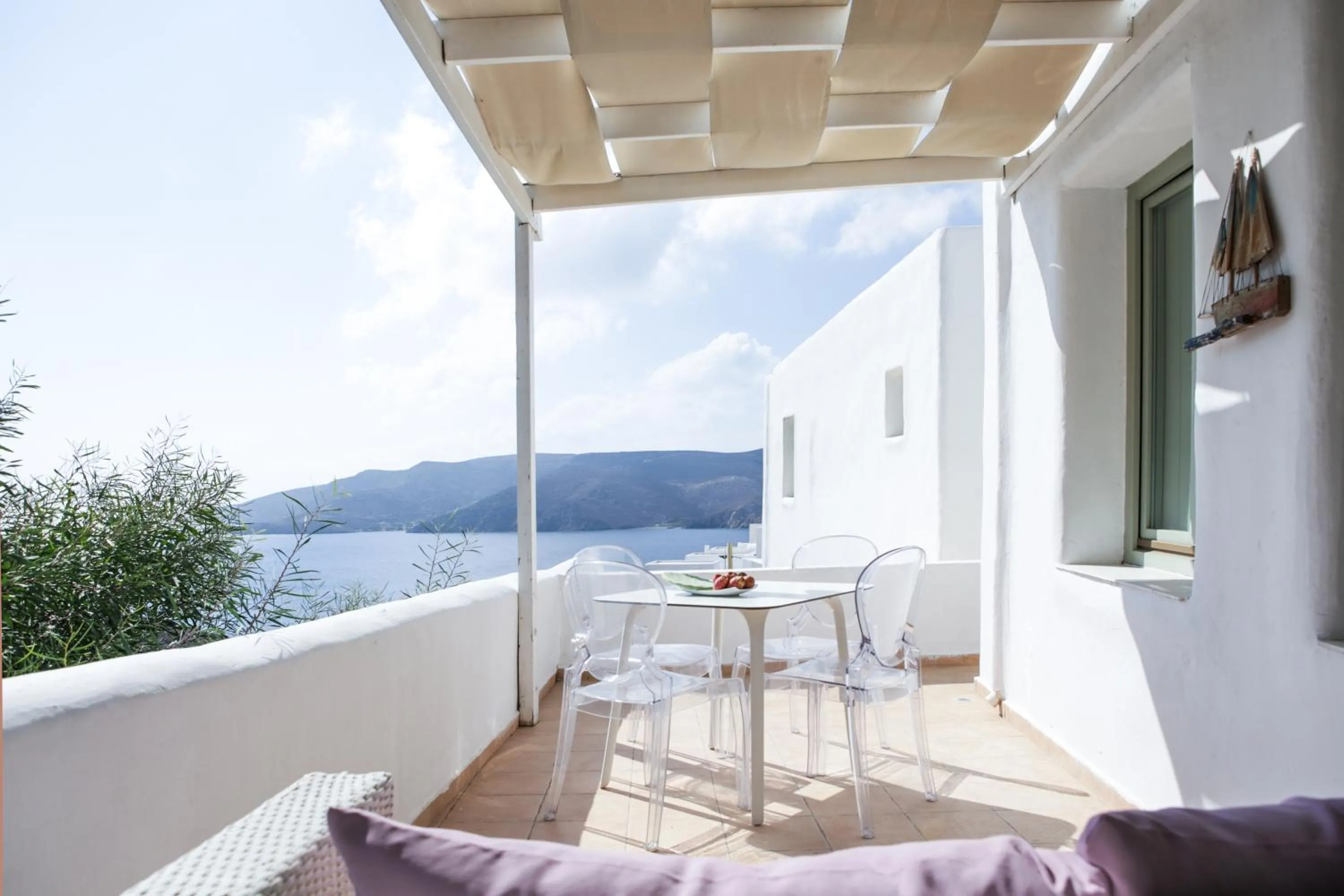 Balcony/Terrace in Pylaia Boutique Hotel & Spa